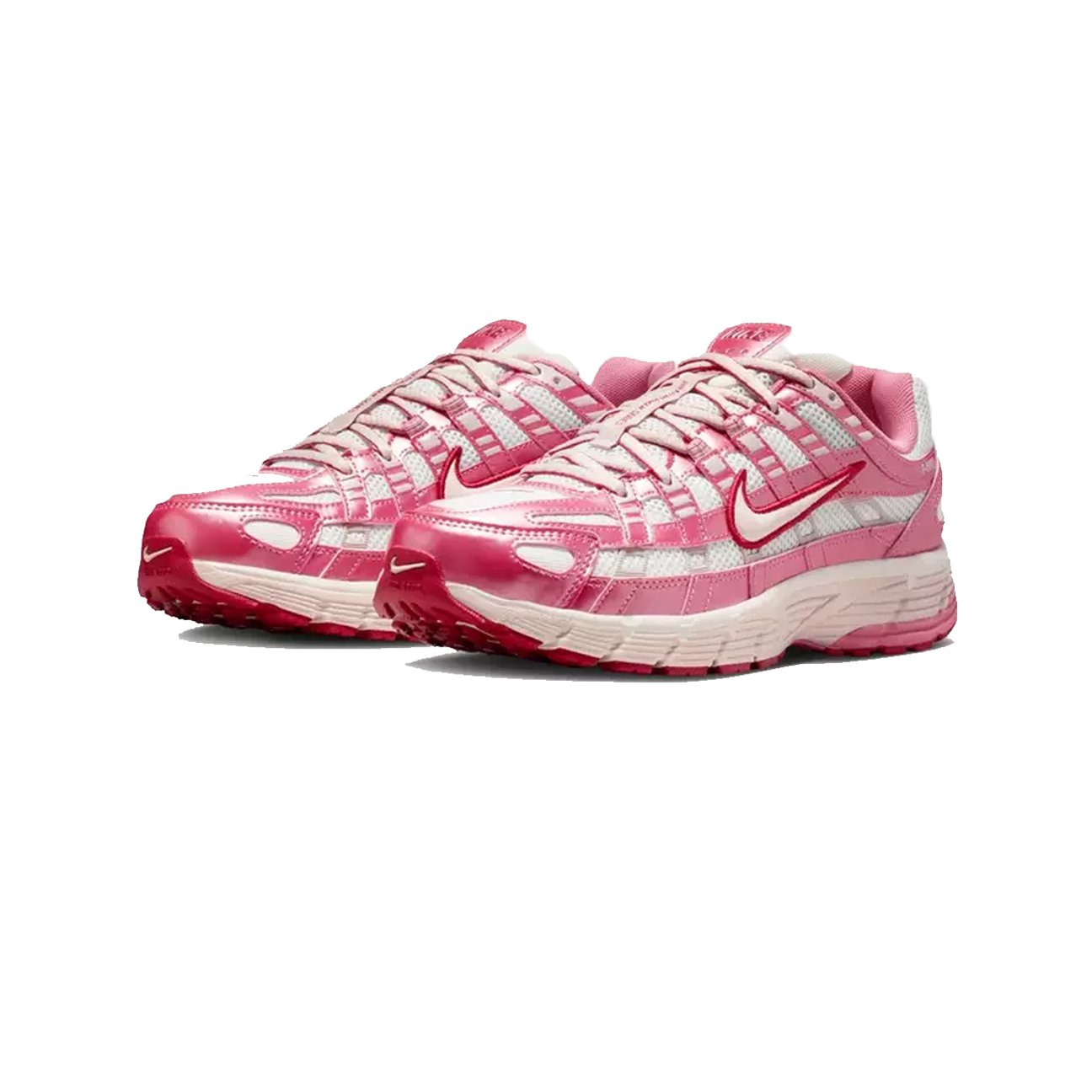 Nike P-6000 'Summit White Slit Red' (W)