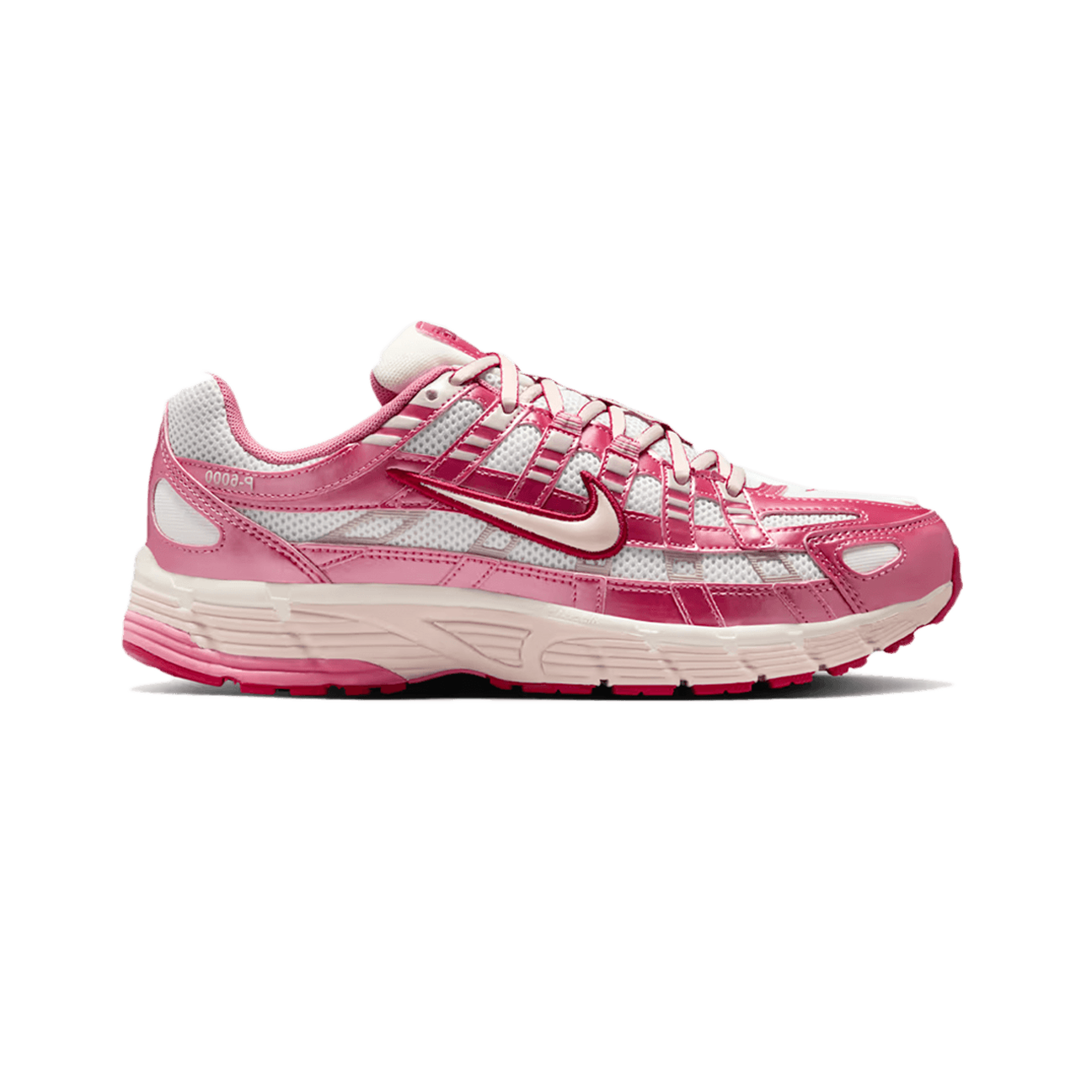 Nike P-6000 'Summit White Slit Red' (W)