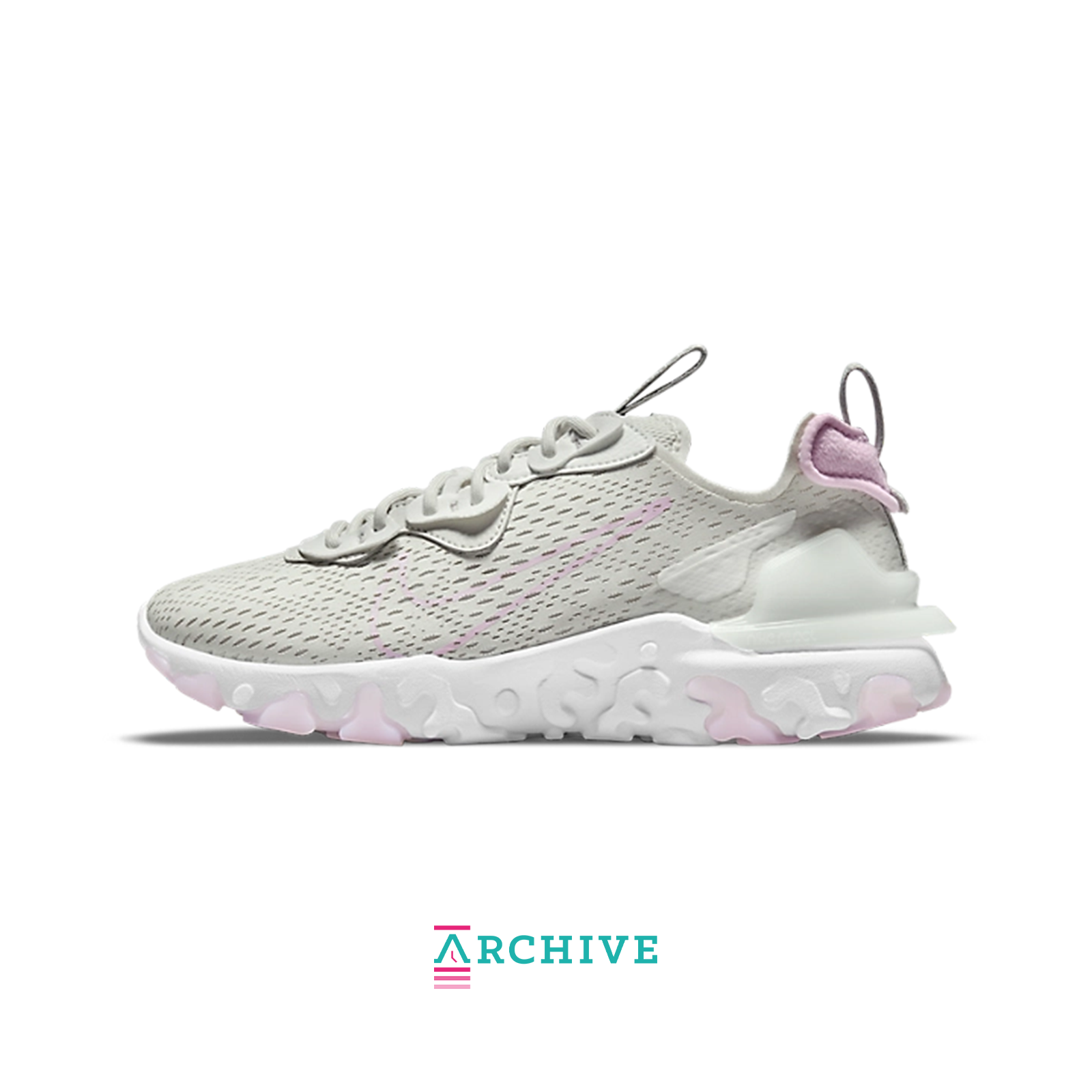 Nike React Vision 'Light Bone Regal Pink' (Women's) - Size 44.5 (ARCHIVE)-8773090607434-The Attic
