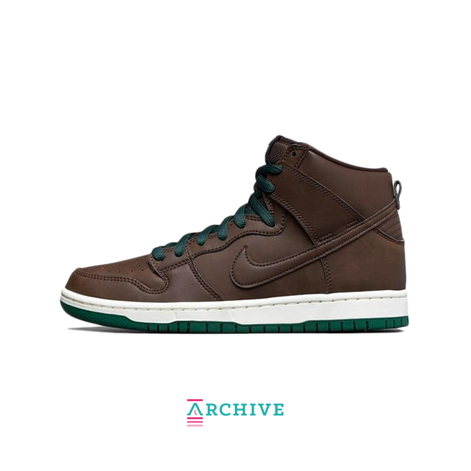 Nike SB Dunk High Vegan 'Baroque Brown' - Size 47.5 (ARCHIVE)-9565701407050-The Attic