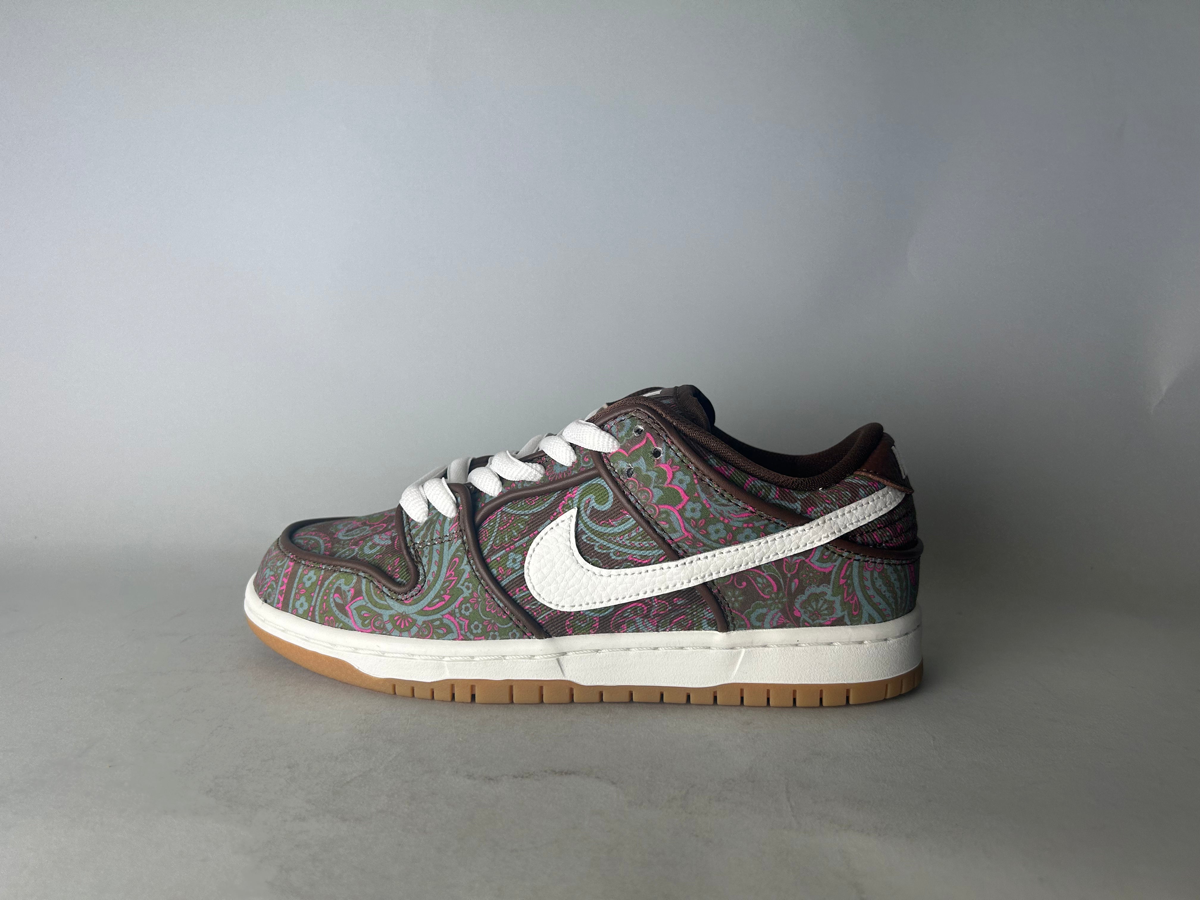 Nike SB Dunk Low Pro 'Praisley Brown' - Størrelse 37.5 (ARKIV)
