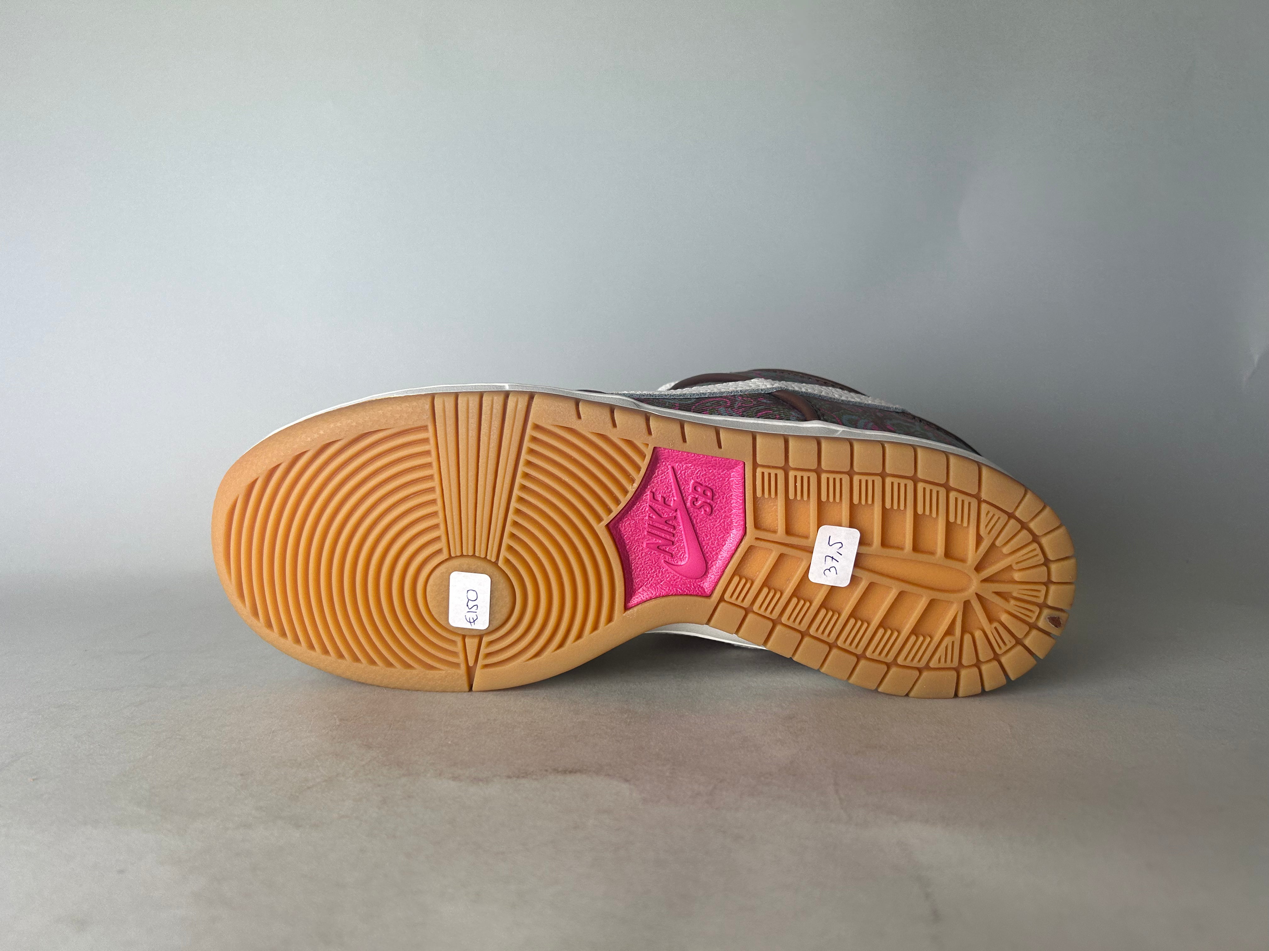 Nike SB Dunk Low Pro 'Praisley Brown' - Størrelse 37.5 (ARKIV)