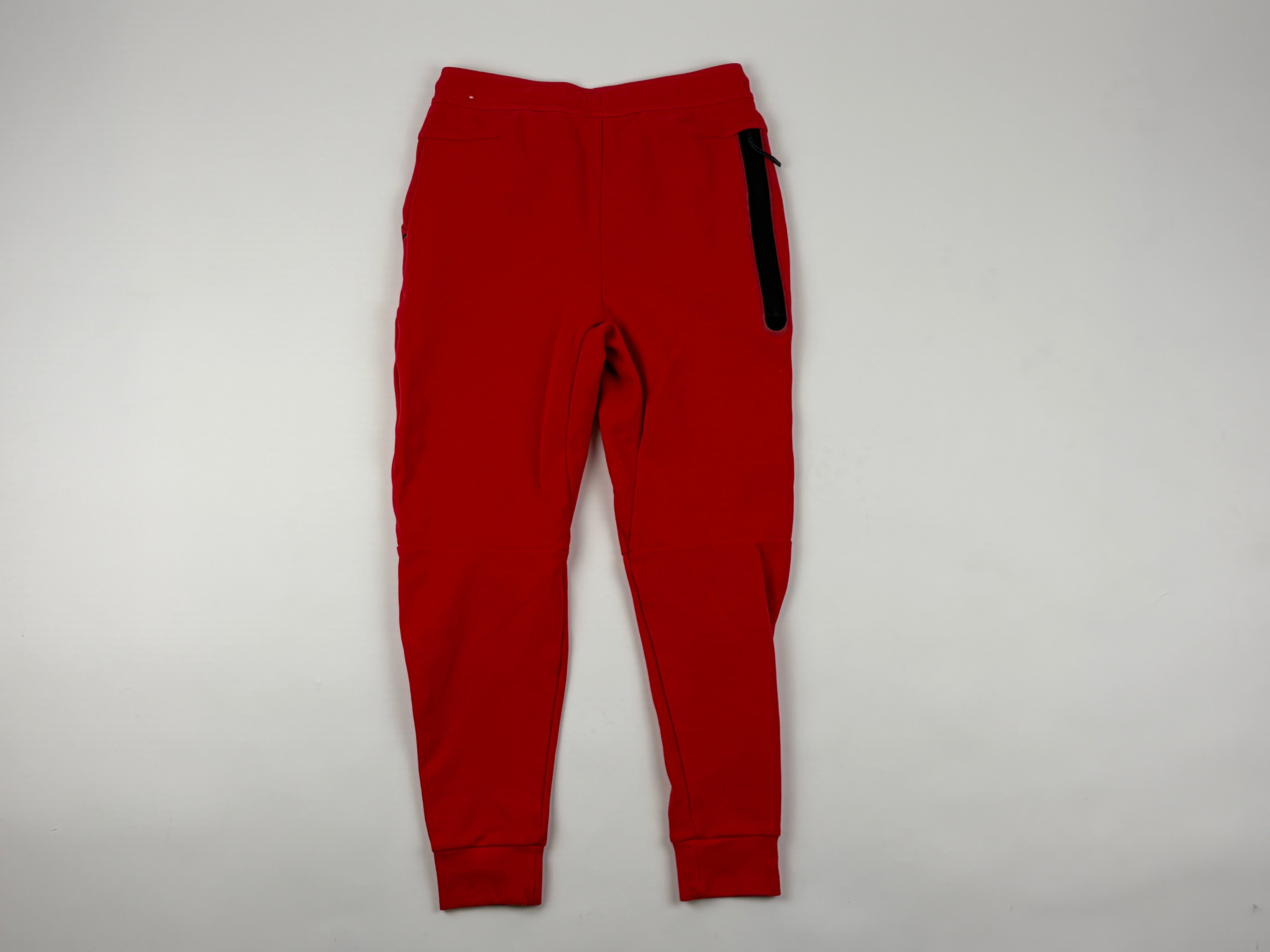 Nike Tech Fleece Pantaloni della tuta 'Rosso' - Taglia S (ARCHIVIO)