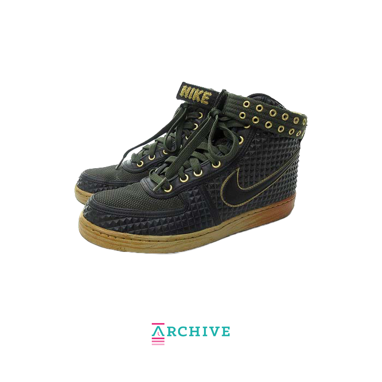 Nike Vandal High Supreme EX 'Rock & Roll Pack Black' - Size 46 (ARCHIVE)