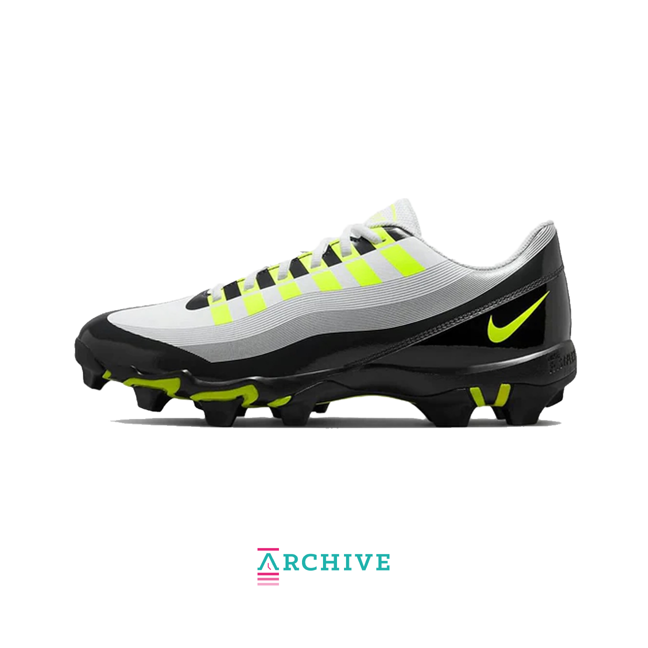 Nike Vapor Edge Shark White Black Volt - Size 48.5 (ARCHIVE)
