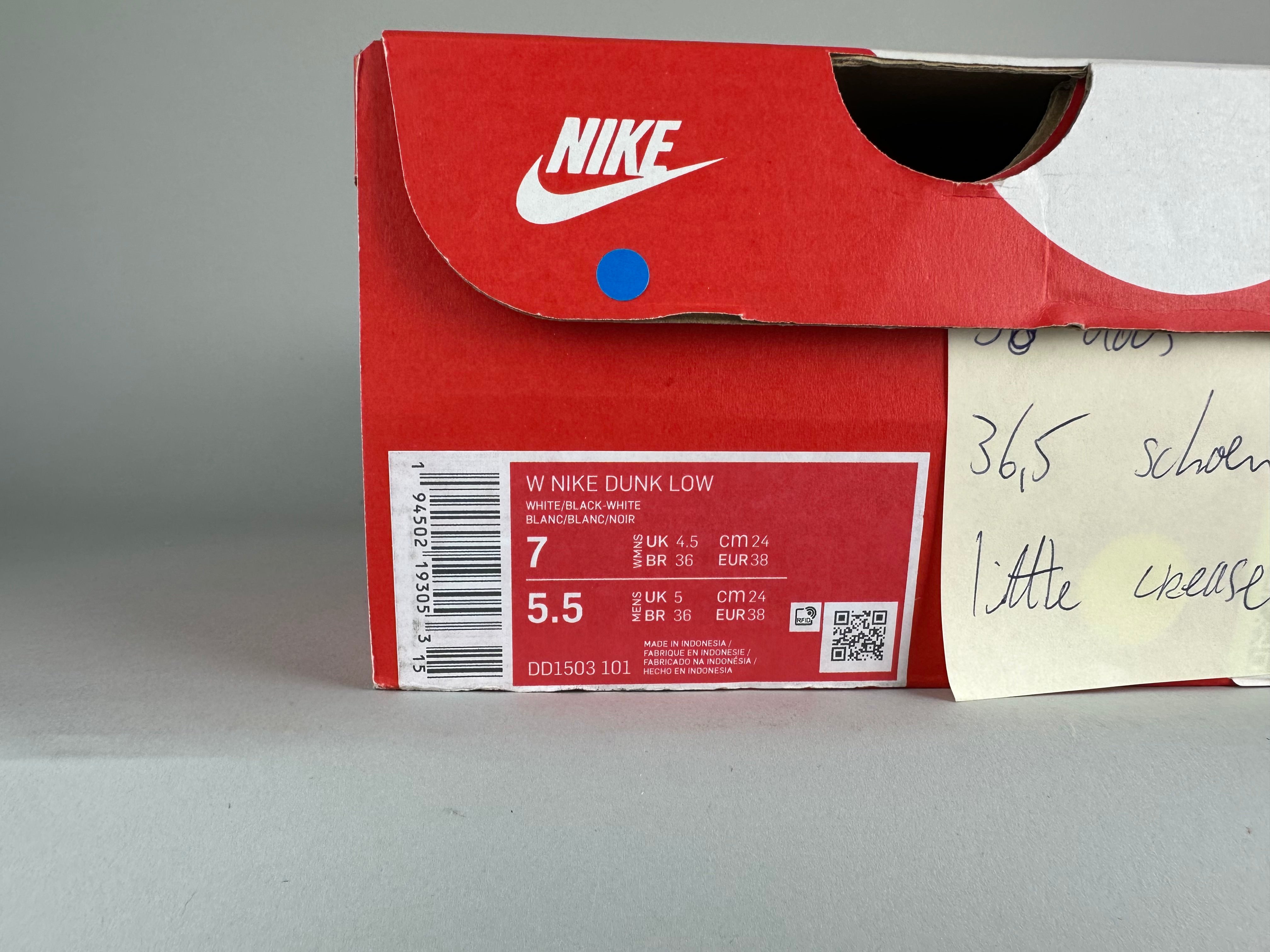 Nike Wmns Dunk Low 'Black White' - Taille 36.5 (ARCHIVE)