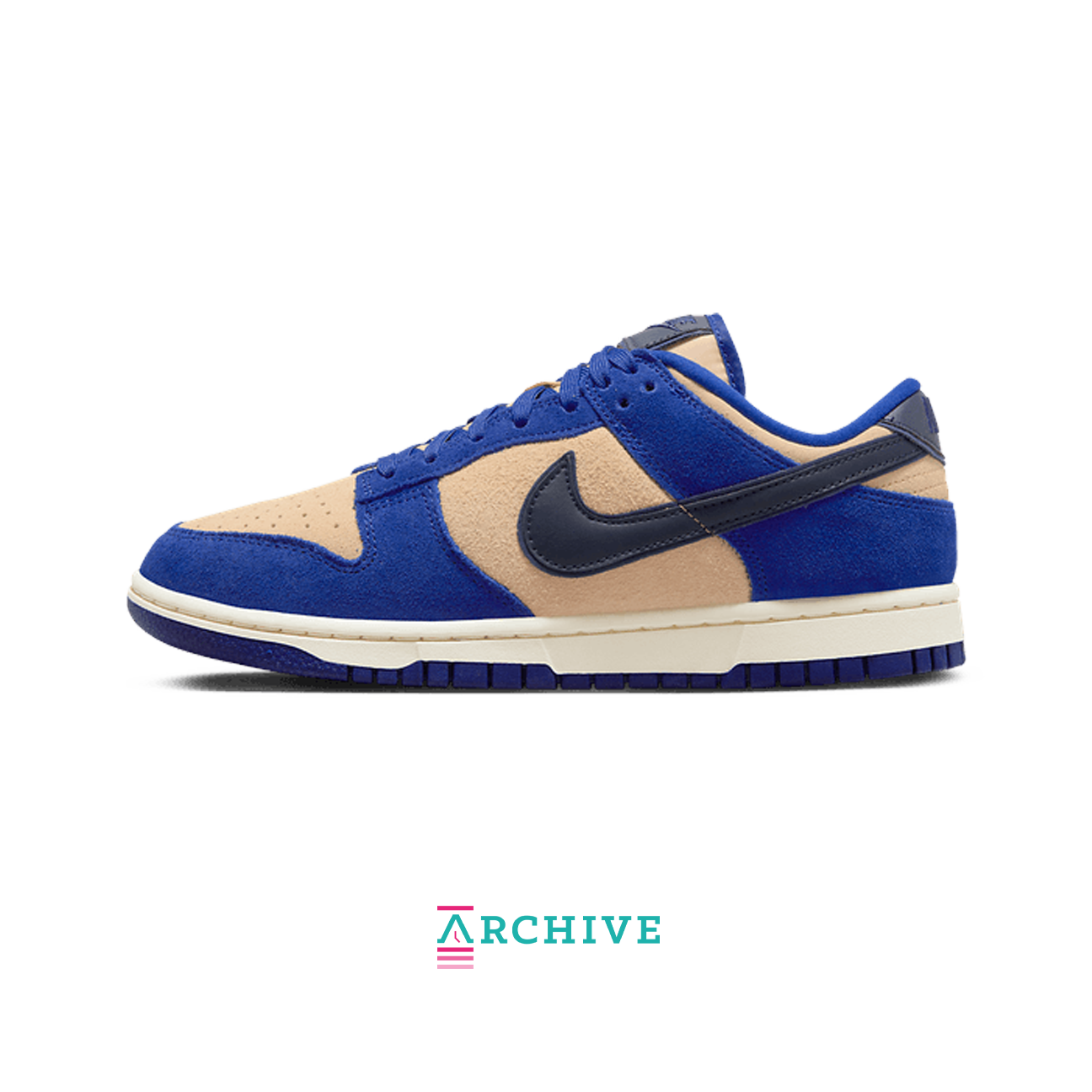 Nike Wmns Dunk Low LX 'Blue Suede' - Size 43 (ARCHIVE)