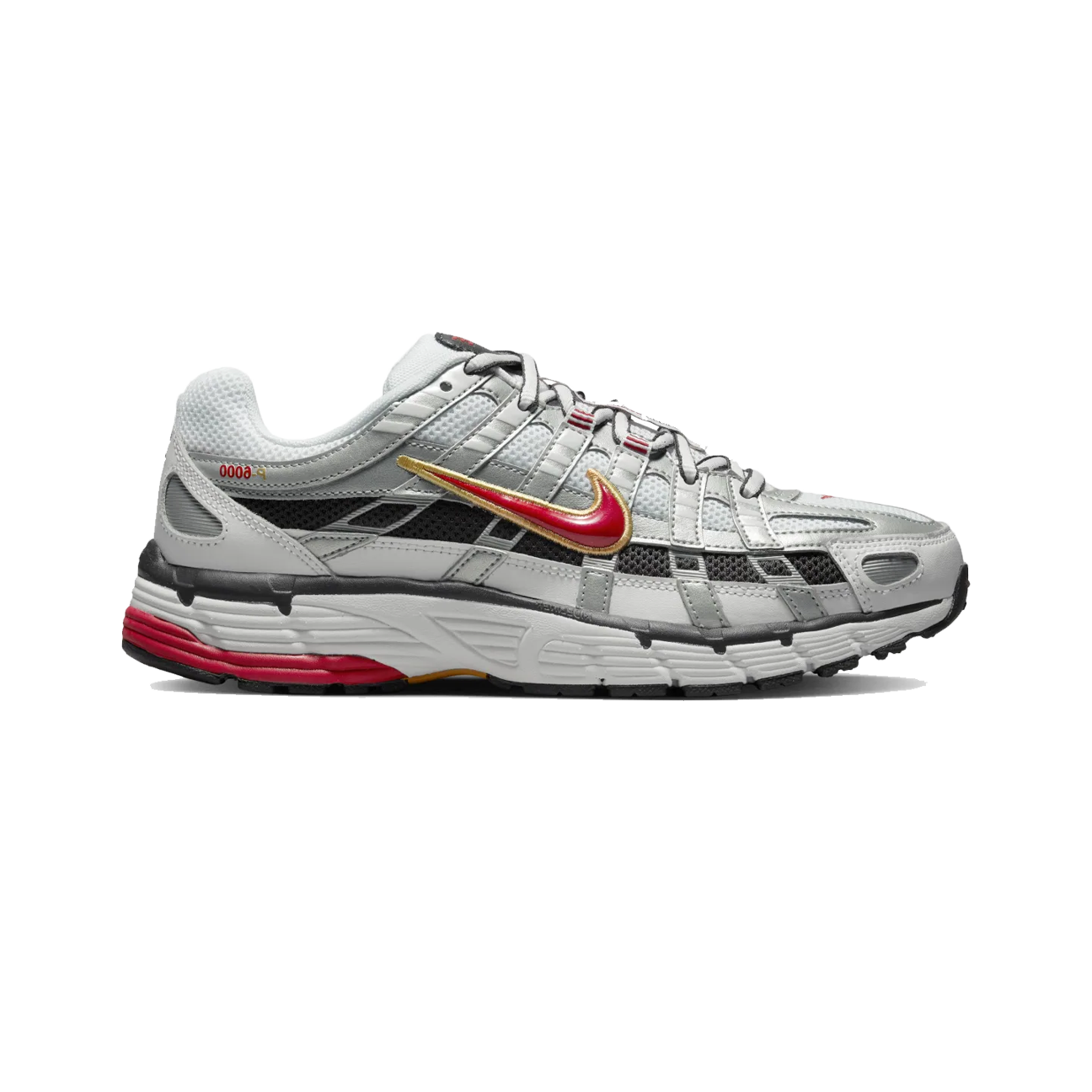 Nike Wmns P-6000 CNPT 'Plata Metálica Rojo'