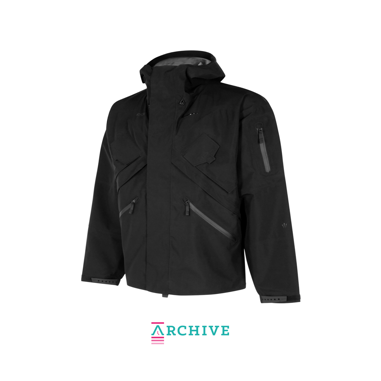 Nike x NOCTA Alien GORE-TEX jacket black archive piece with waterproof technical construction available at The Attic