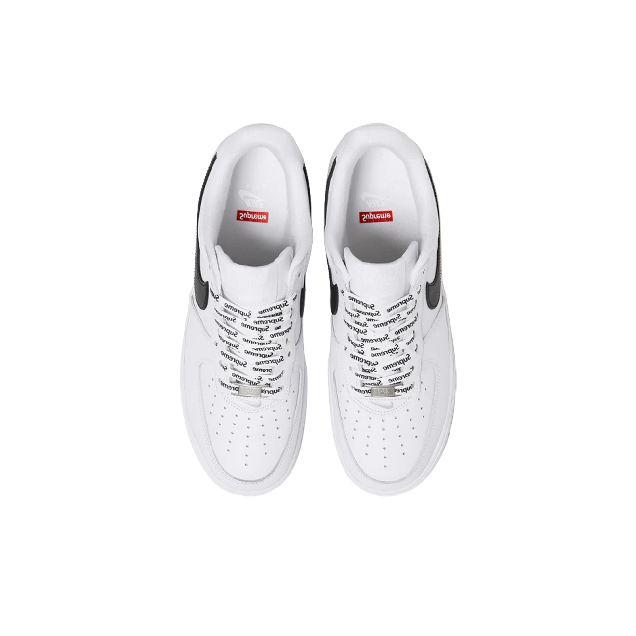 Nike x Supreme Air Force 1 Low 'White Black'