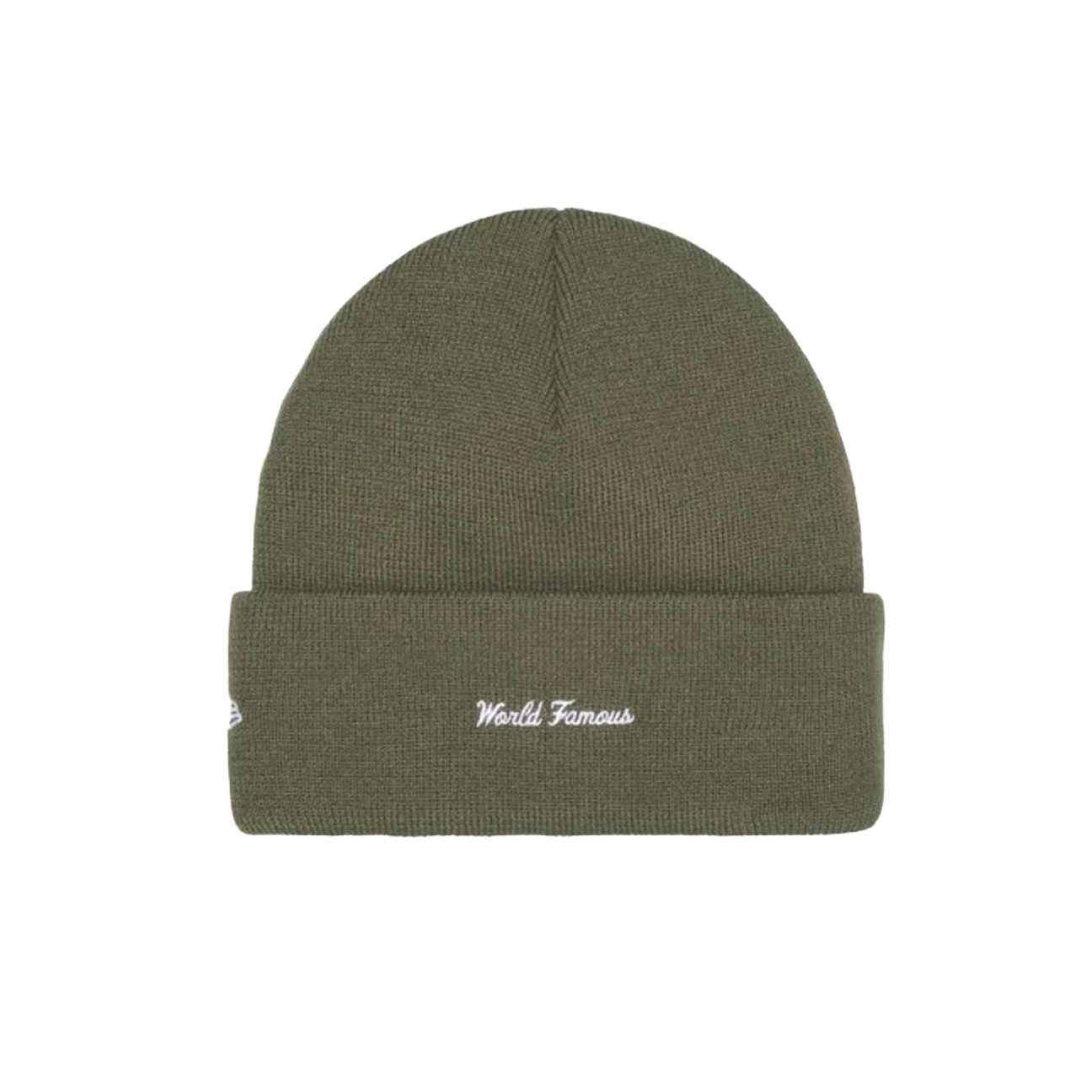 Supreme New Era Box Logo Beanie 'Light Olive'
