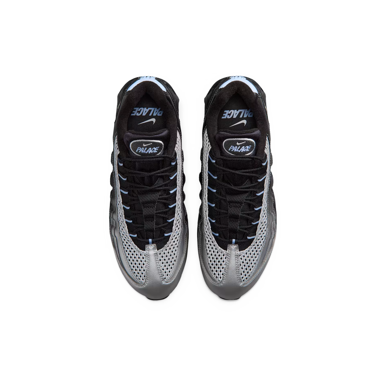Palace x Nike Air Max 95 'Big Bubble Metallic Silver'