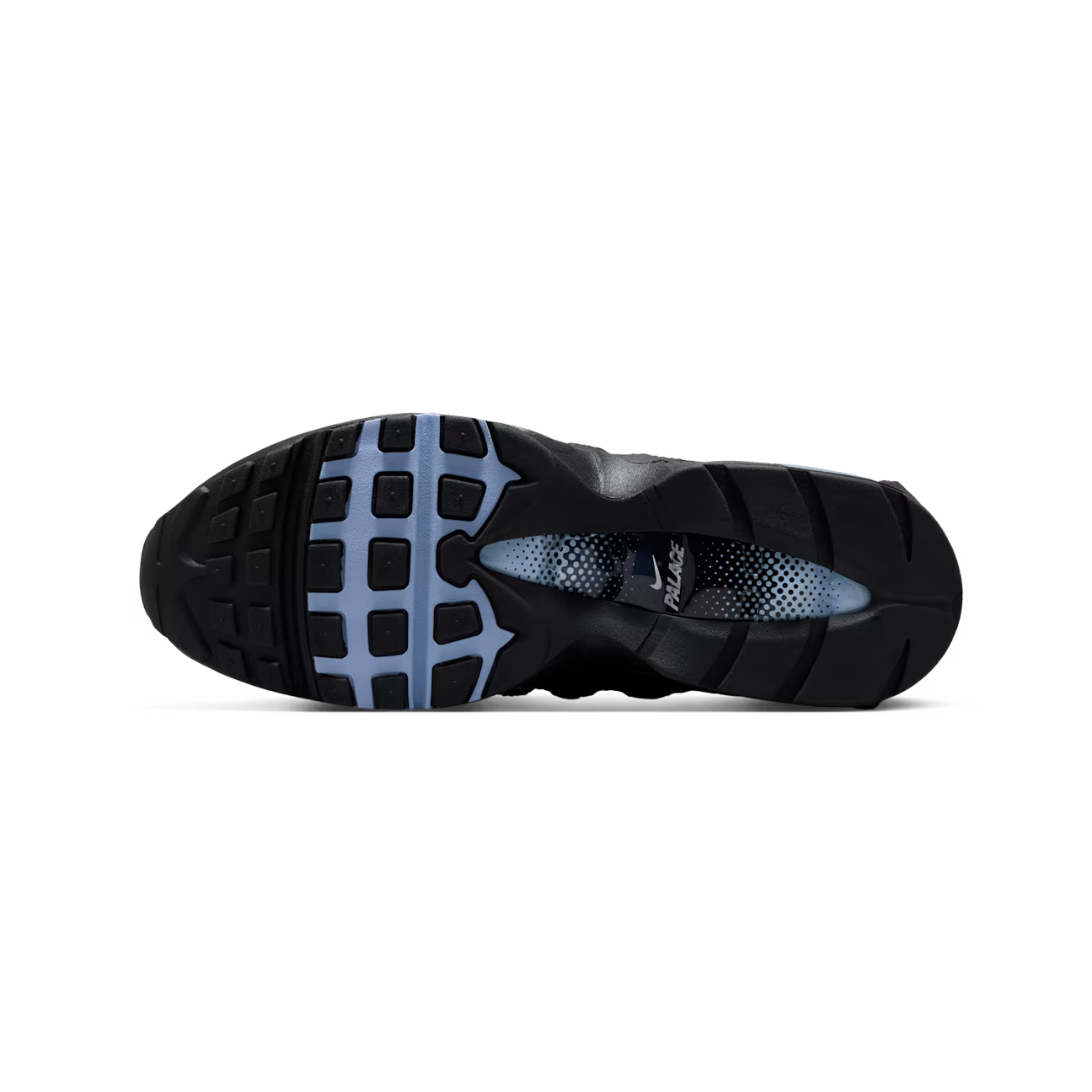 Palace x Nike Air Max 95 'Big Bubble Metallic Silver'