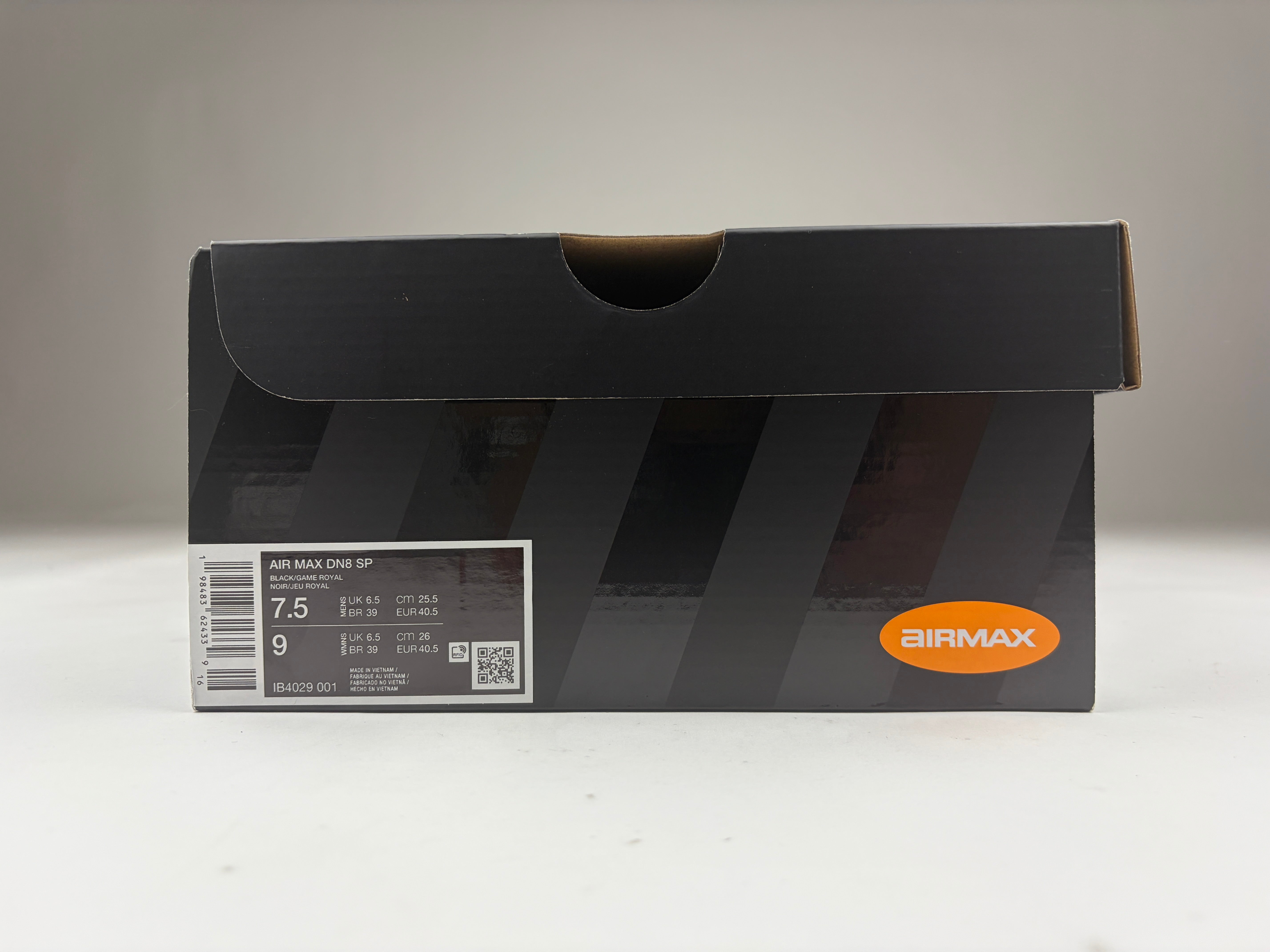 Patta x Nike Air Max DN8 'Black Metallic Silver' Size 40.5 (ARCHIVE)