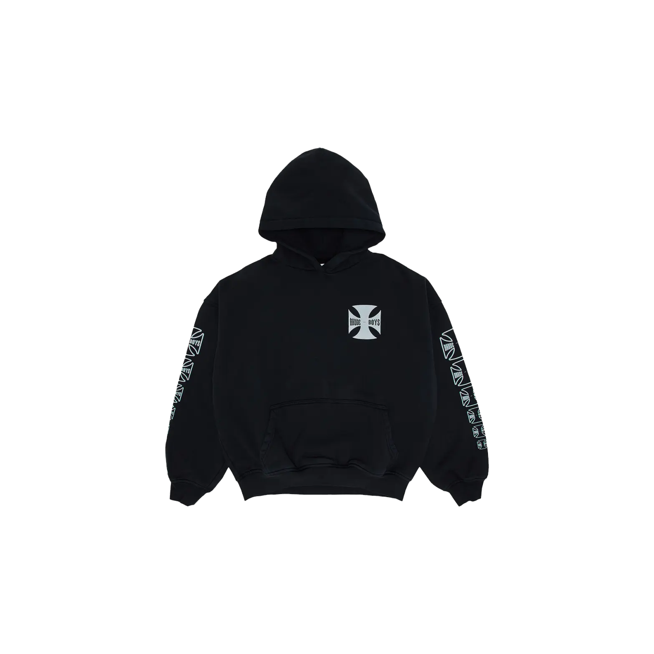 Rhude Boys Hoodie 'Vintage Black'