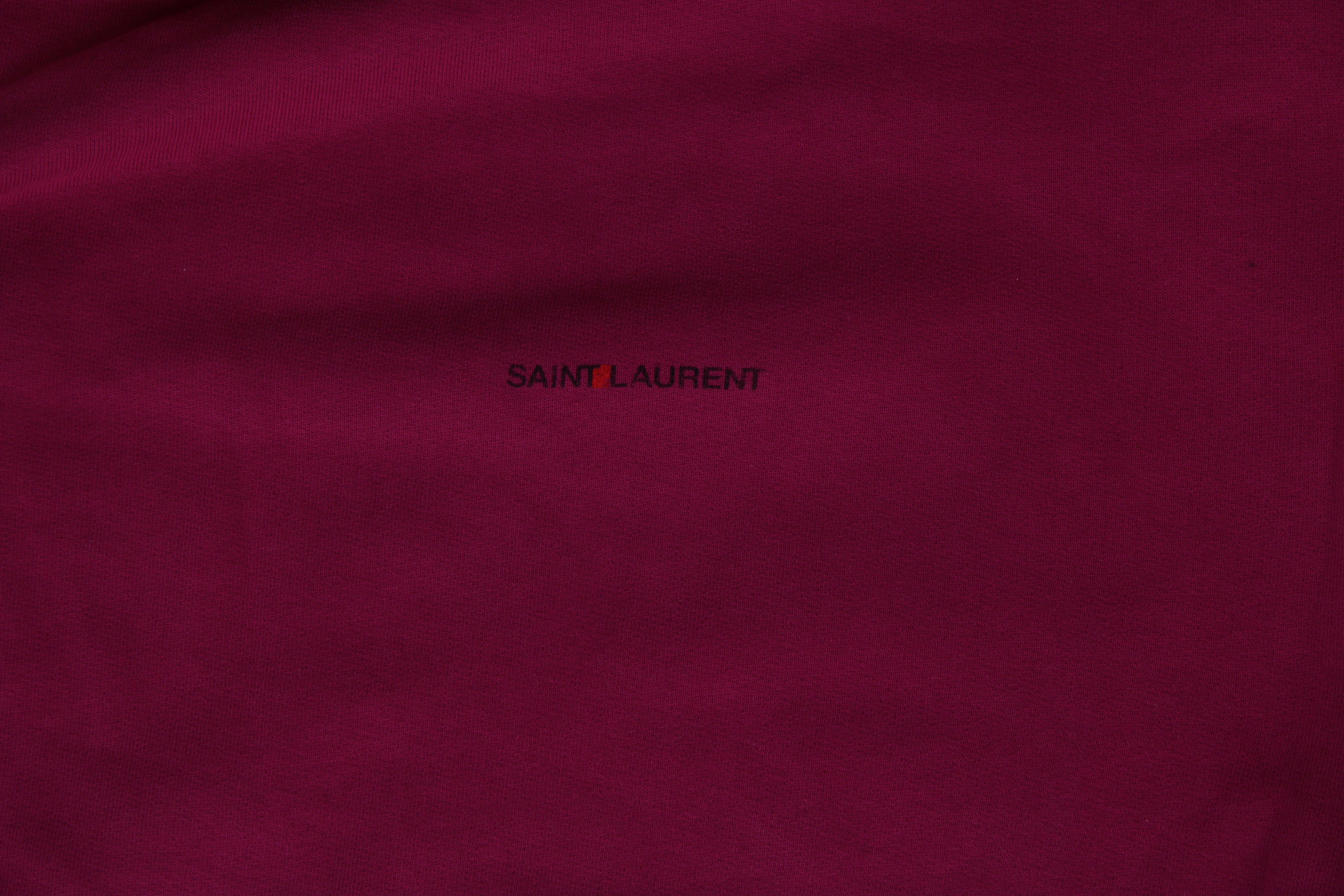 Saint Laurent 1966 OG Hoodie 'Pink' - Size S (ARCHIVE)