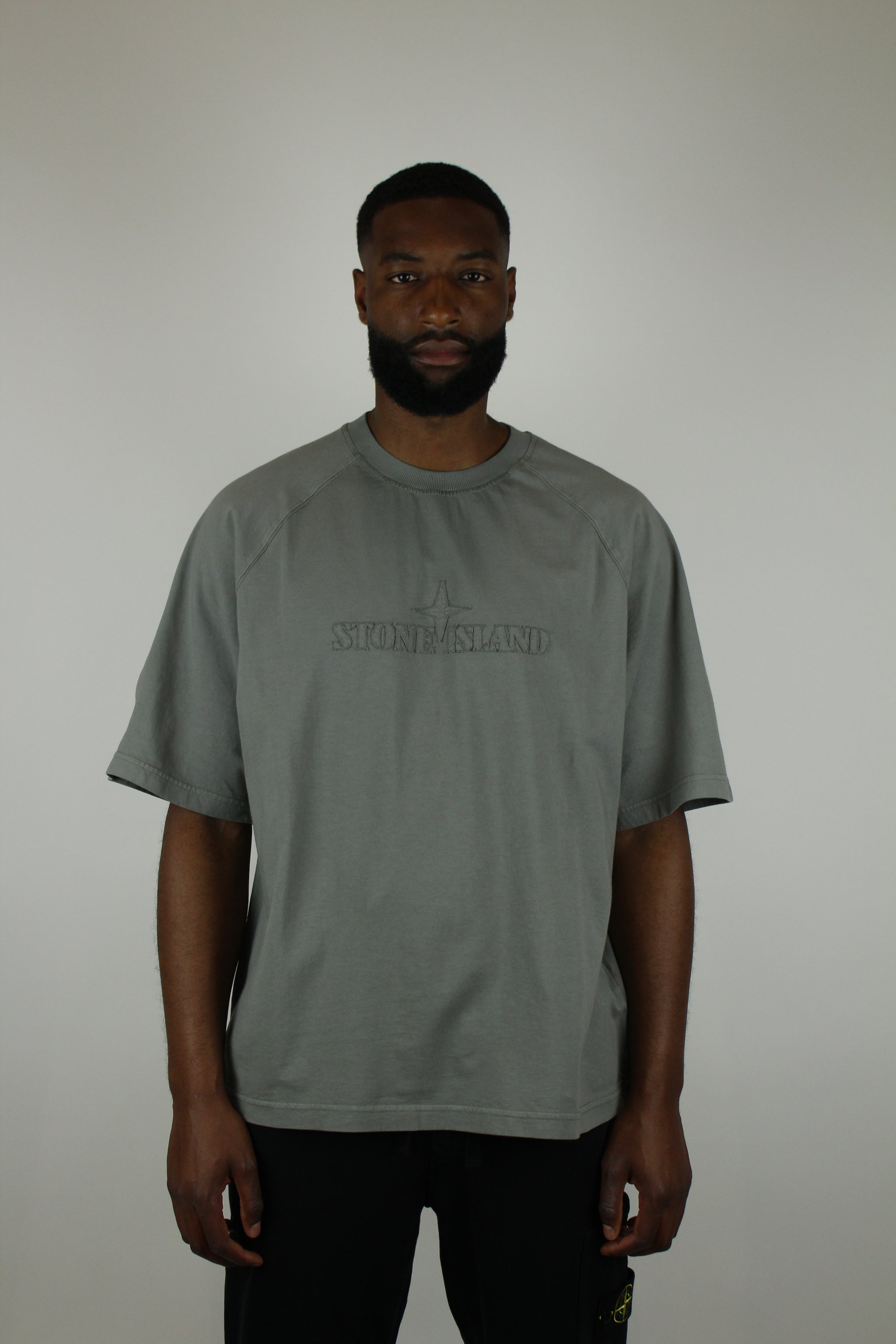 Stone Island Combed Organic Cotton Jersey 'Grey' – The Attic