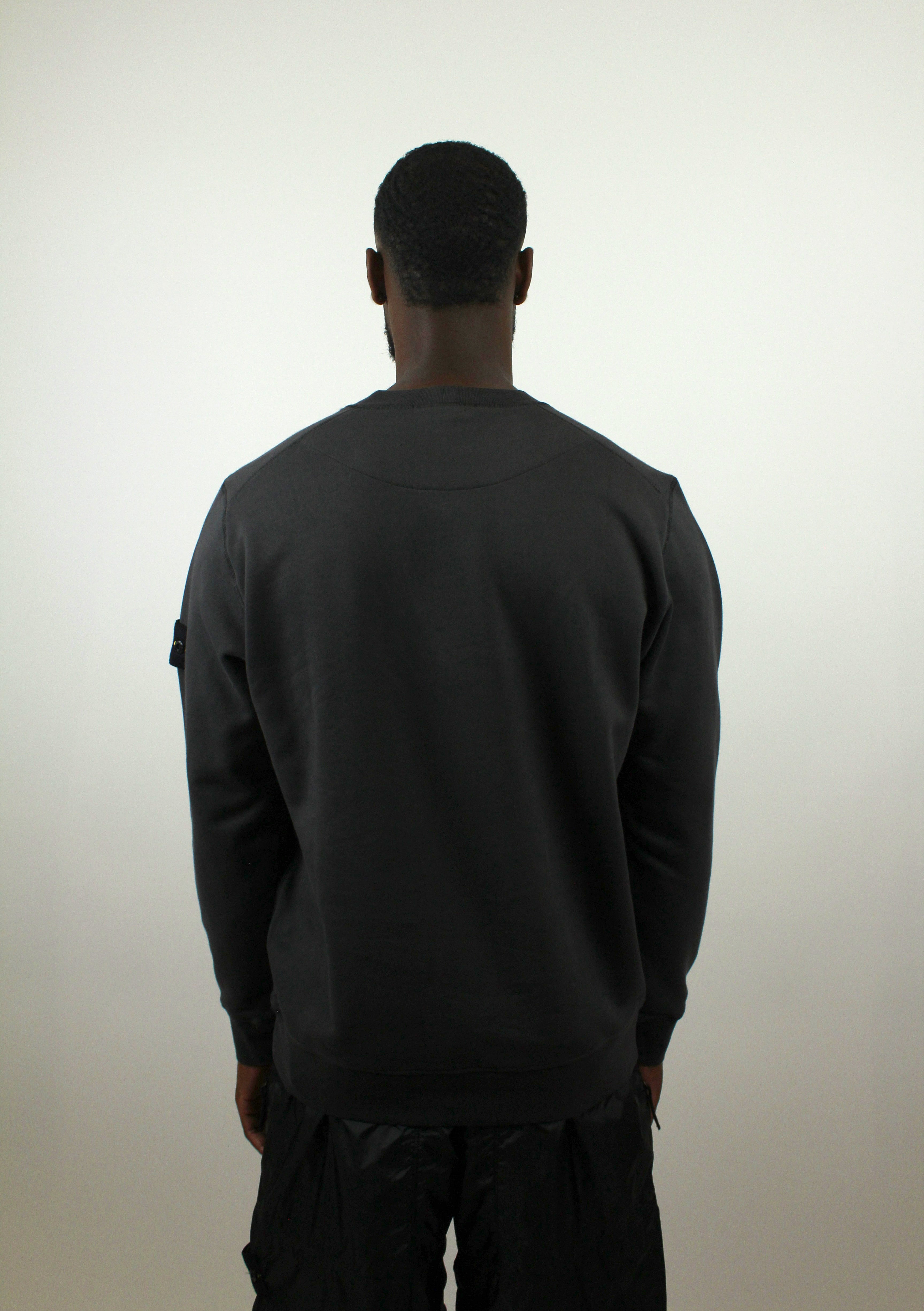 Stone Island Felpa Crewneck 'Lead Grey'