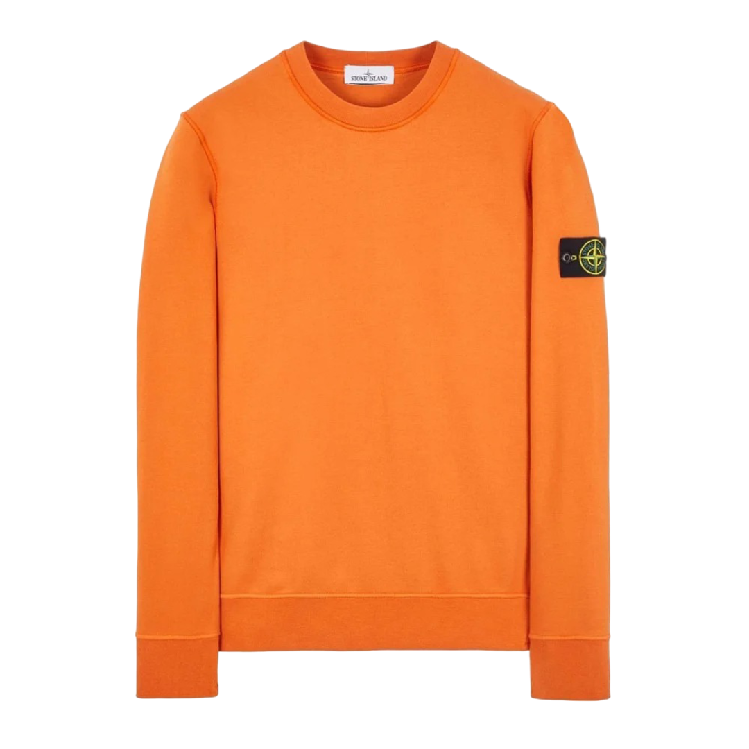 Stone Island Felpa Crewneck 'Orange'