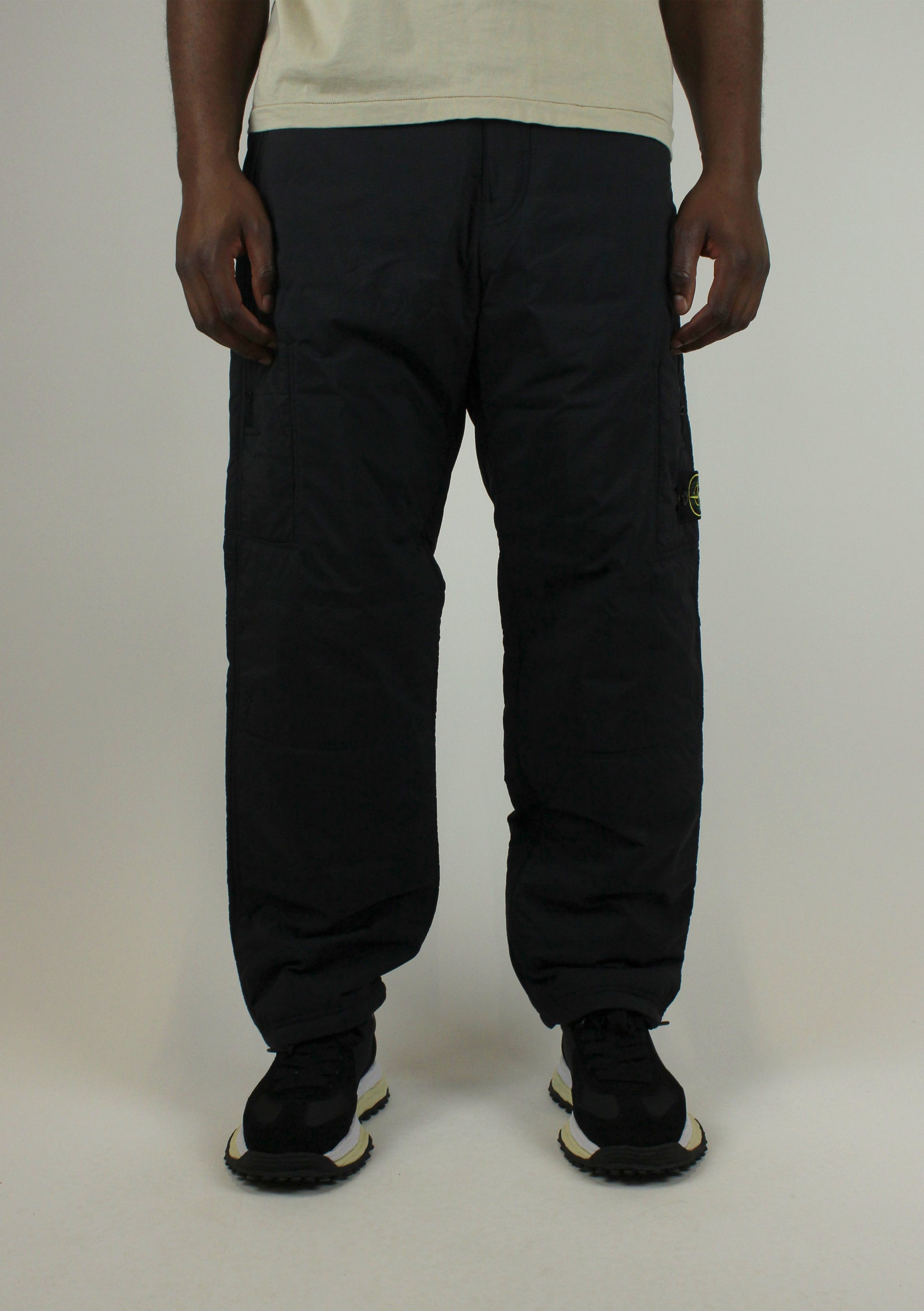 Stone Island Matt Ripstop Cordura® Loose Fit Pantalone 'Black