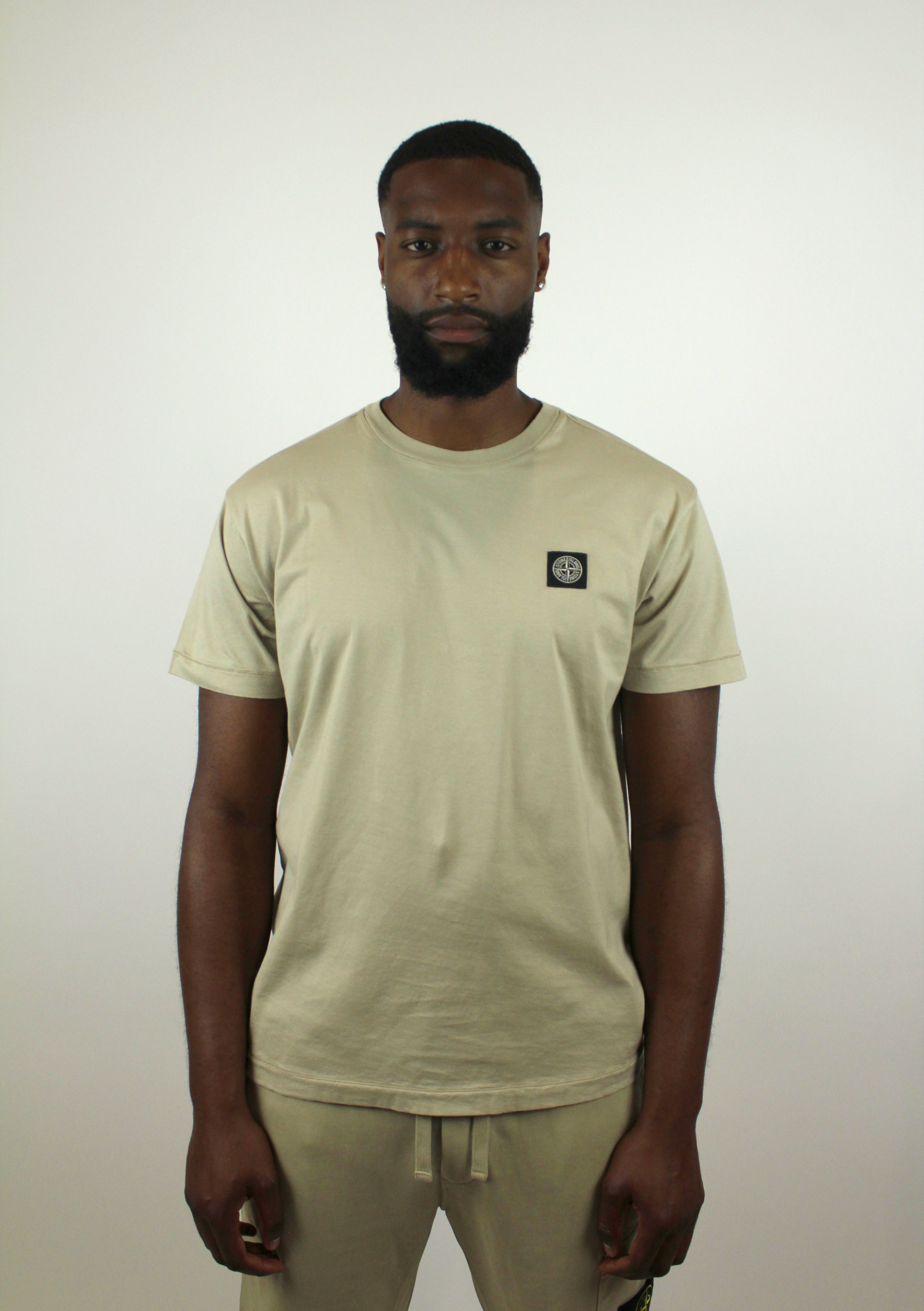 Stone Island SS Compass Logo T-Shirt 'Desert'