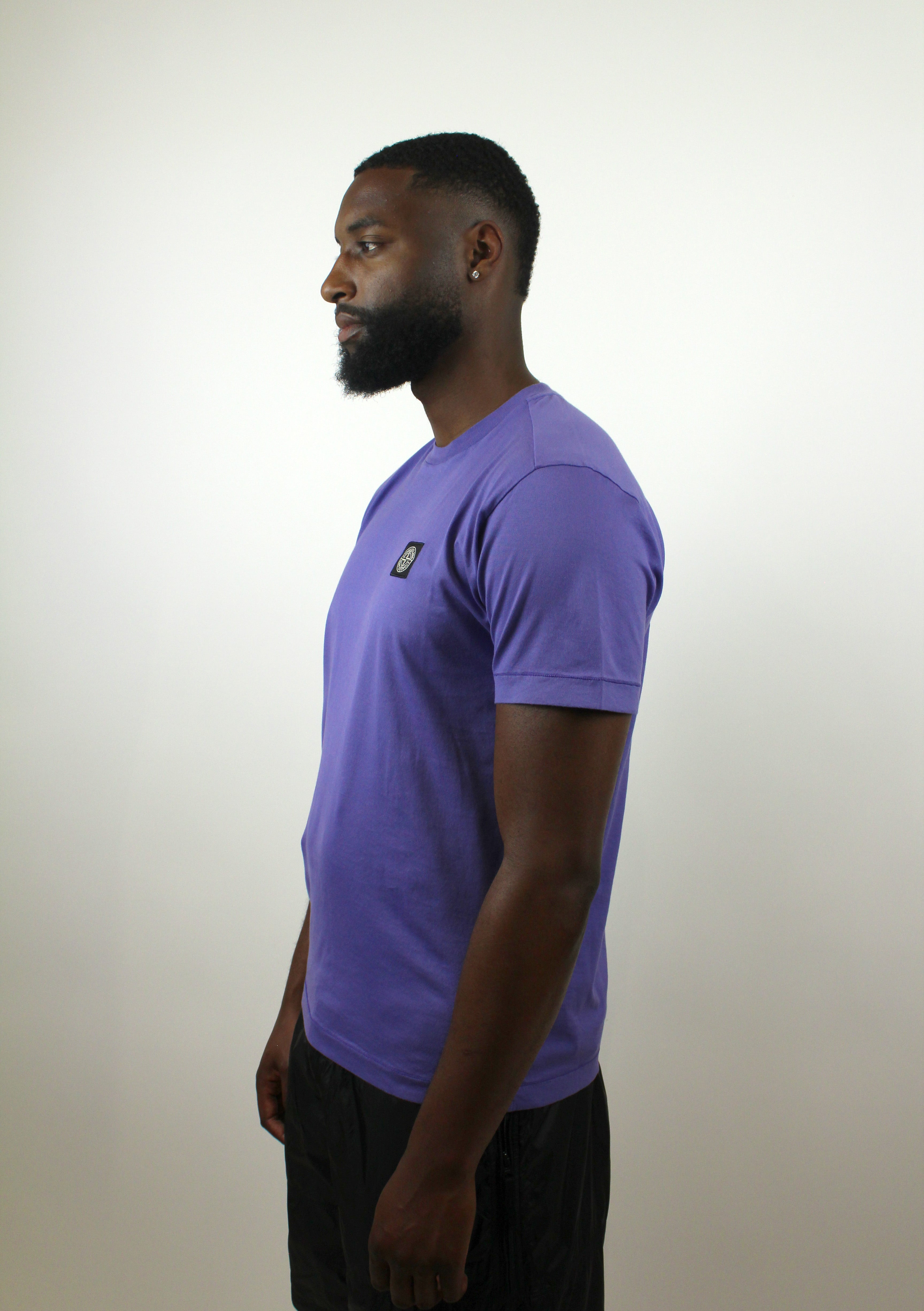 Stone Island SS Compass Logo T-Shirt 'Lavender'