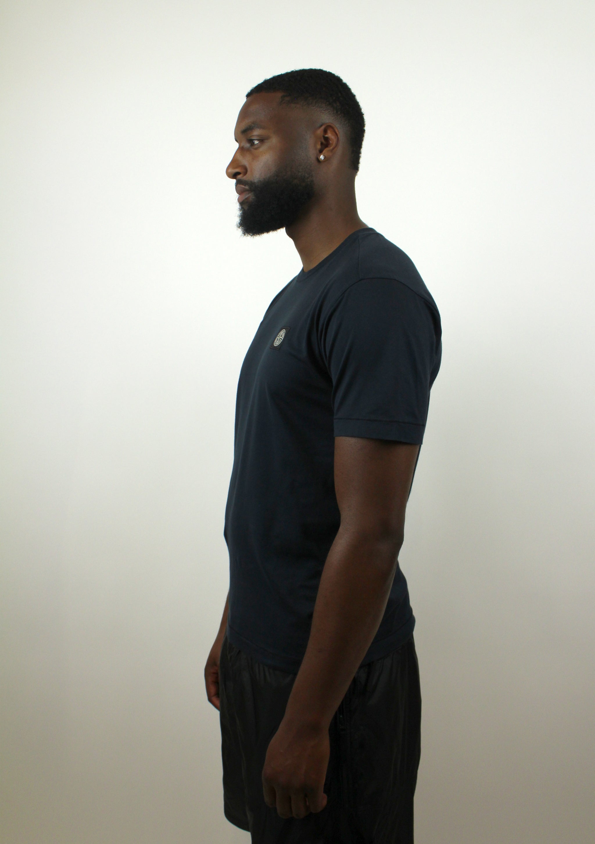 Stone Island SS Compass Logo T-Shirt 'Navy Blue' – The Attic