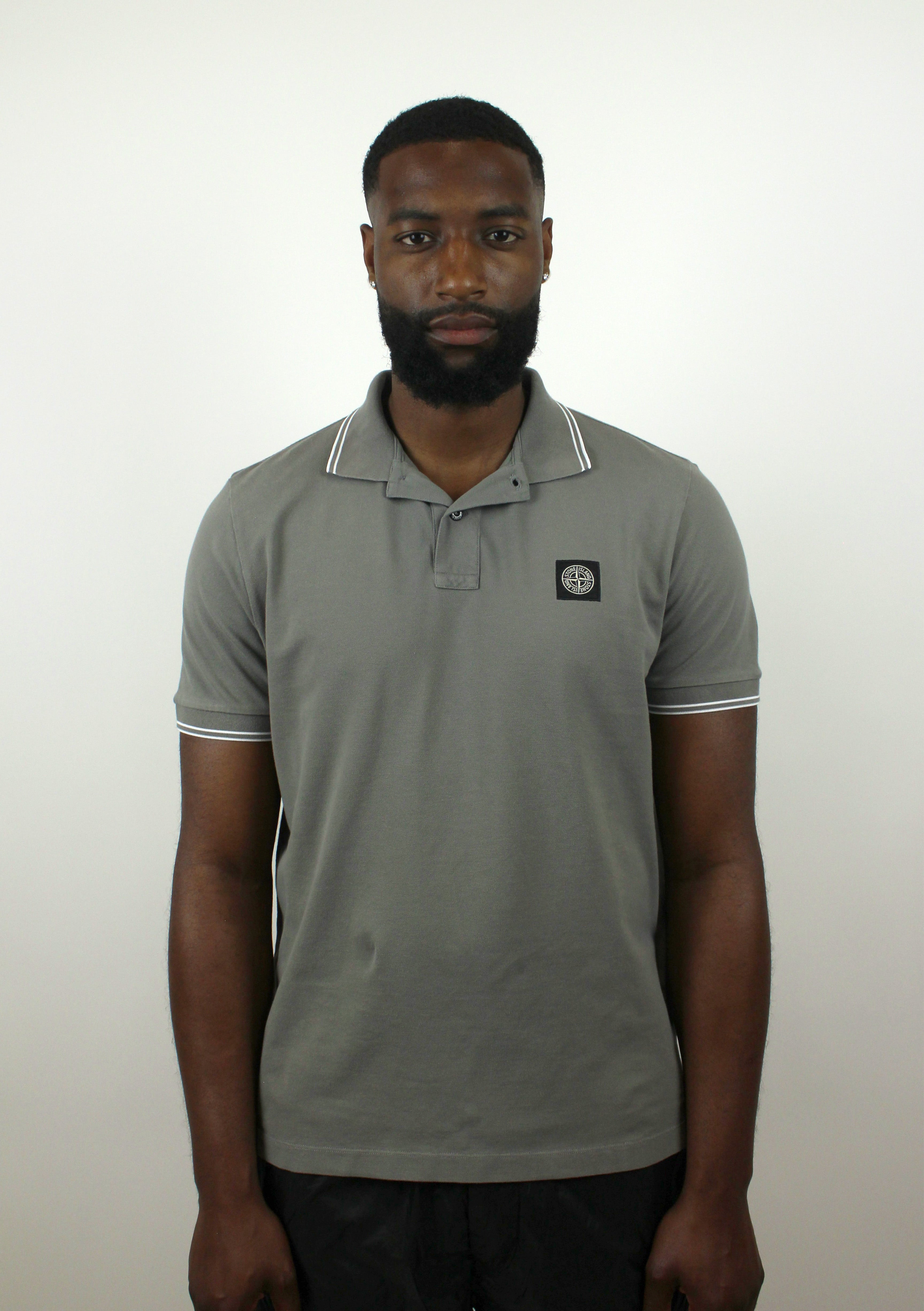 Stone Island SS Polo 'Cement'