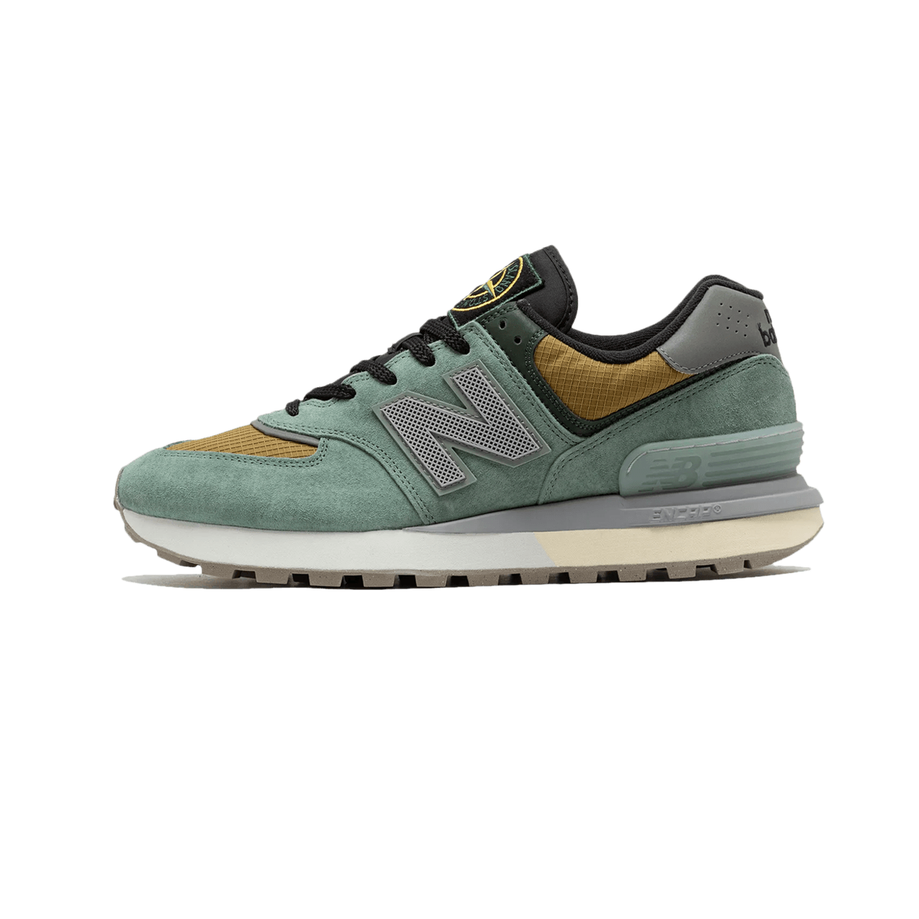 Stone Island x New Balance 574 Legacy 'Light Green'