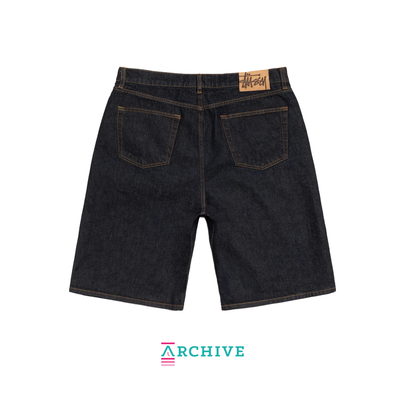 Stussy Raw 'Denim' Big Ol Shorts Raw - Size 29 (ARCHIVE)