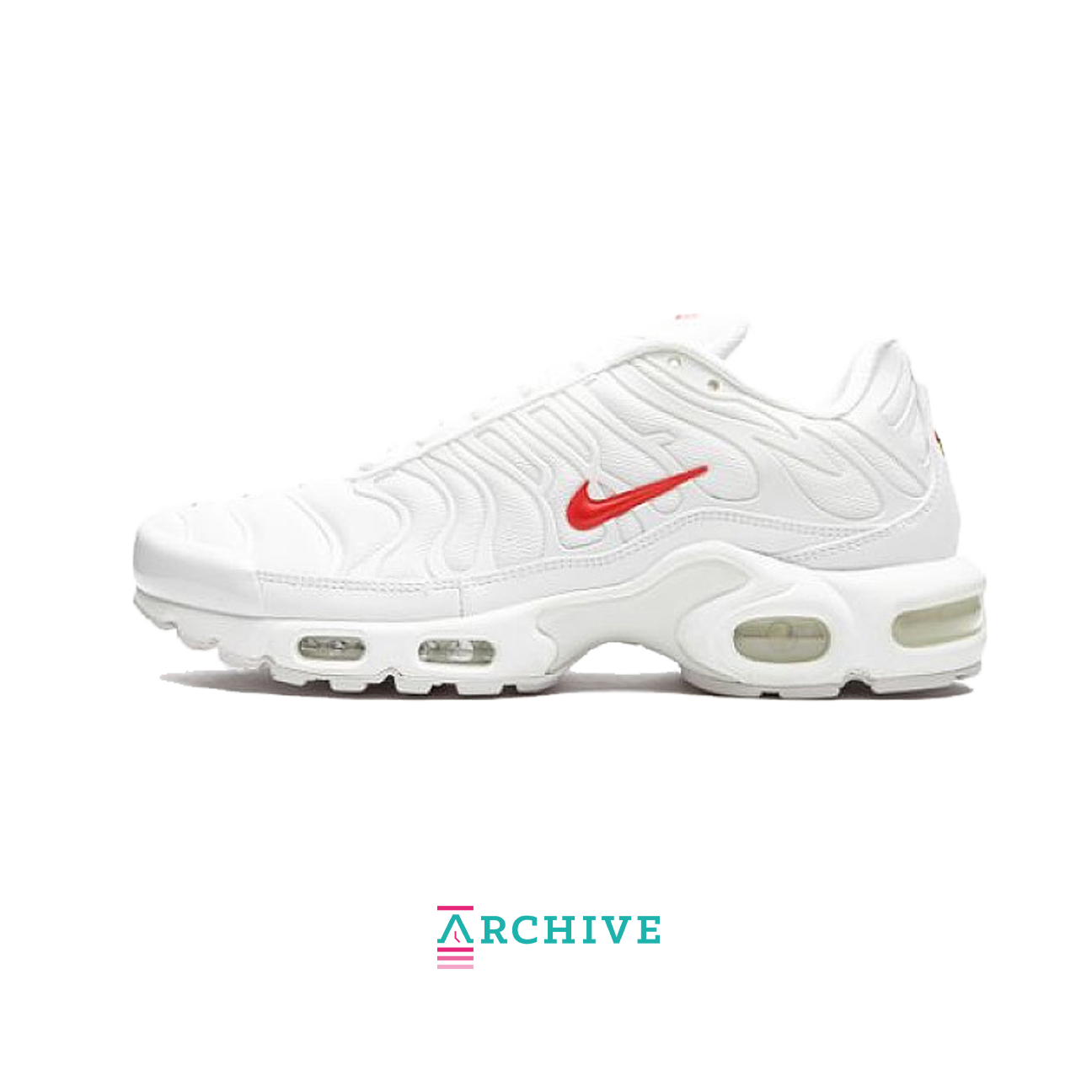 Supreme x Nike Air Max Plus TN 'White' - Size 44 (ARCHIVE)