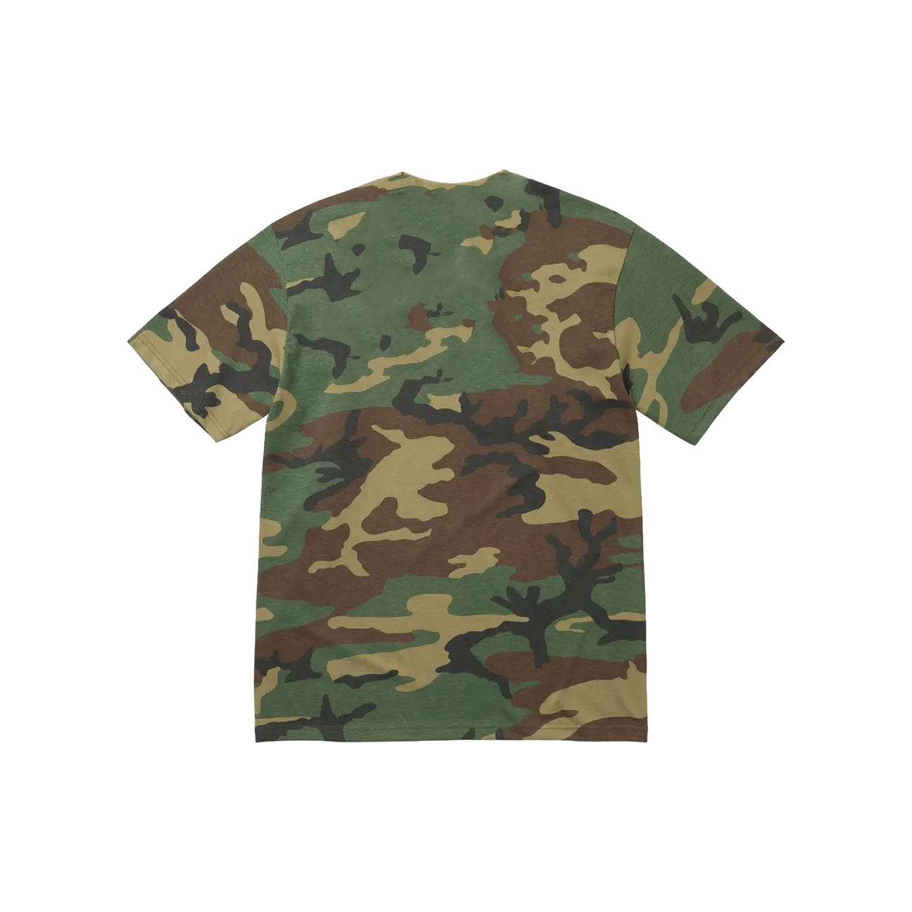 Supreme Arabic Box Logo Tee 'Woodland Camo'