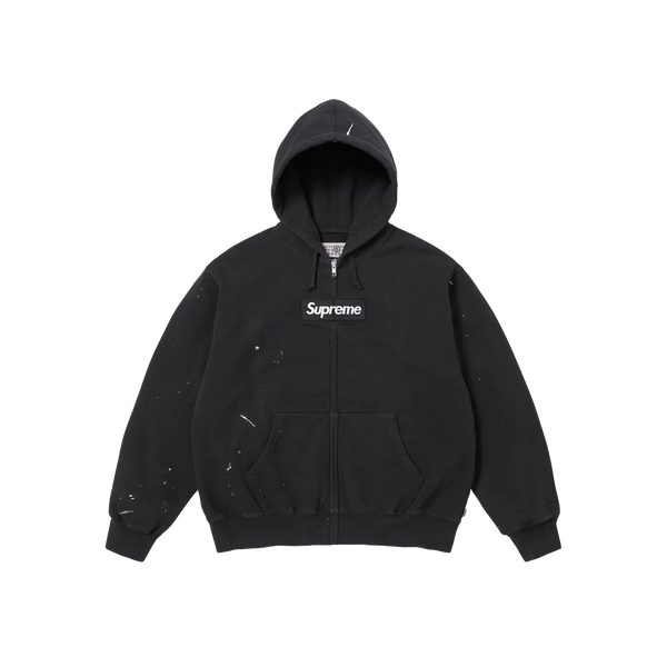 Supreme x MM6 Maison Margiela Box Logo Zip Up Hooded Sweatshirt Supreme x MM6 Maison Margiela Box Logo Zip Up Hooded Sweatshirt