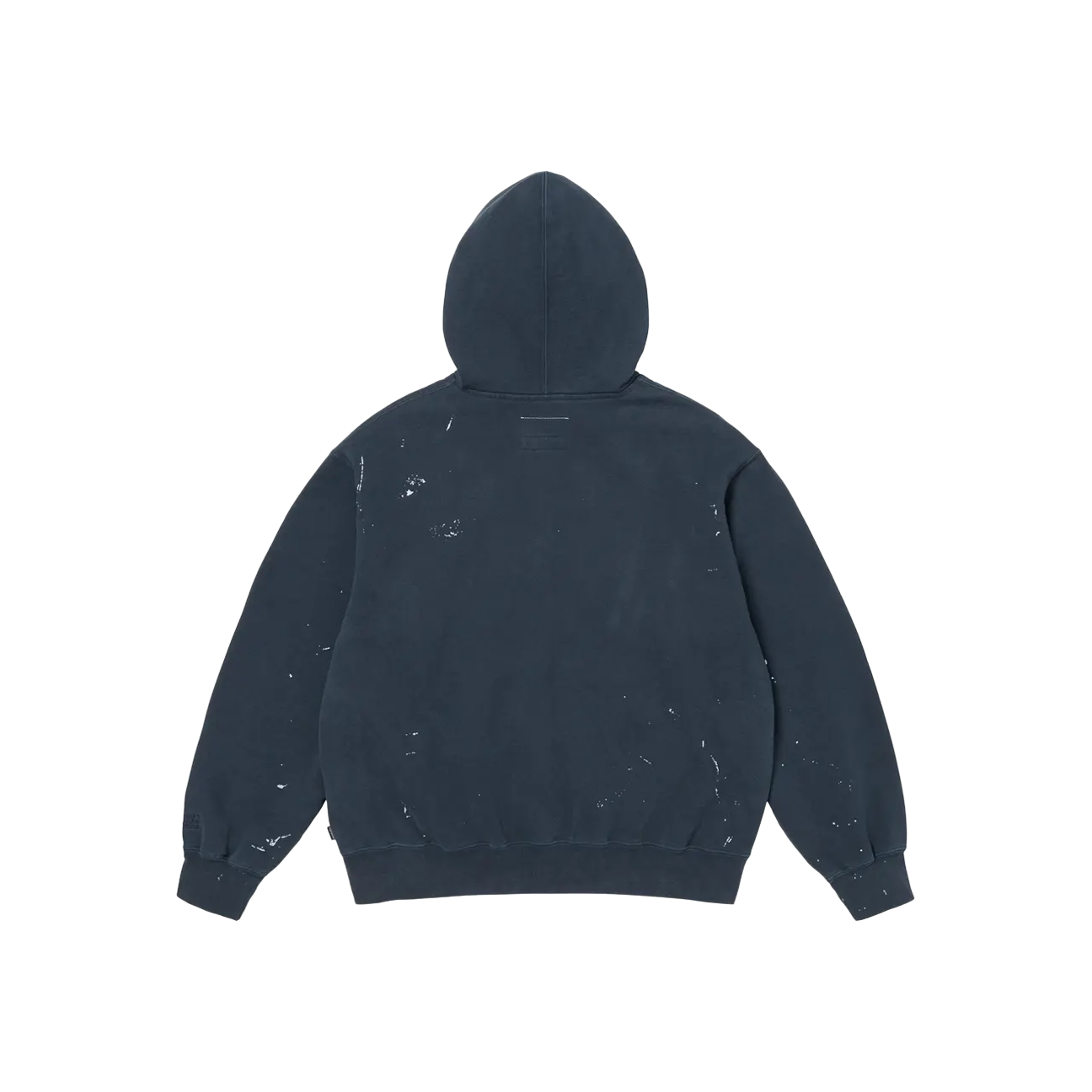 Supreme x MM6 Maison Margiela Box Logo Zip Up Hooded Sweatshirt 'Navy'