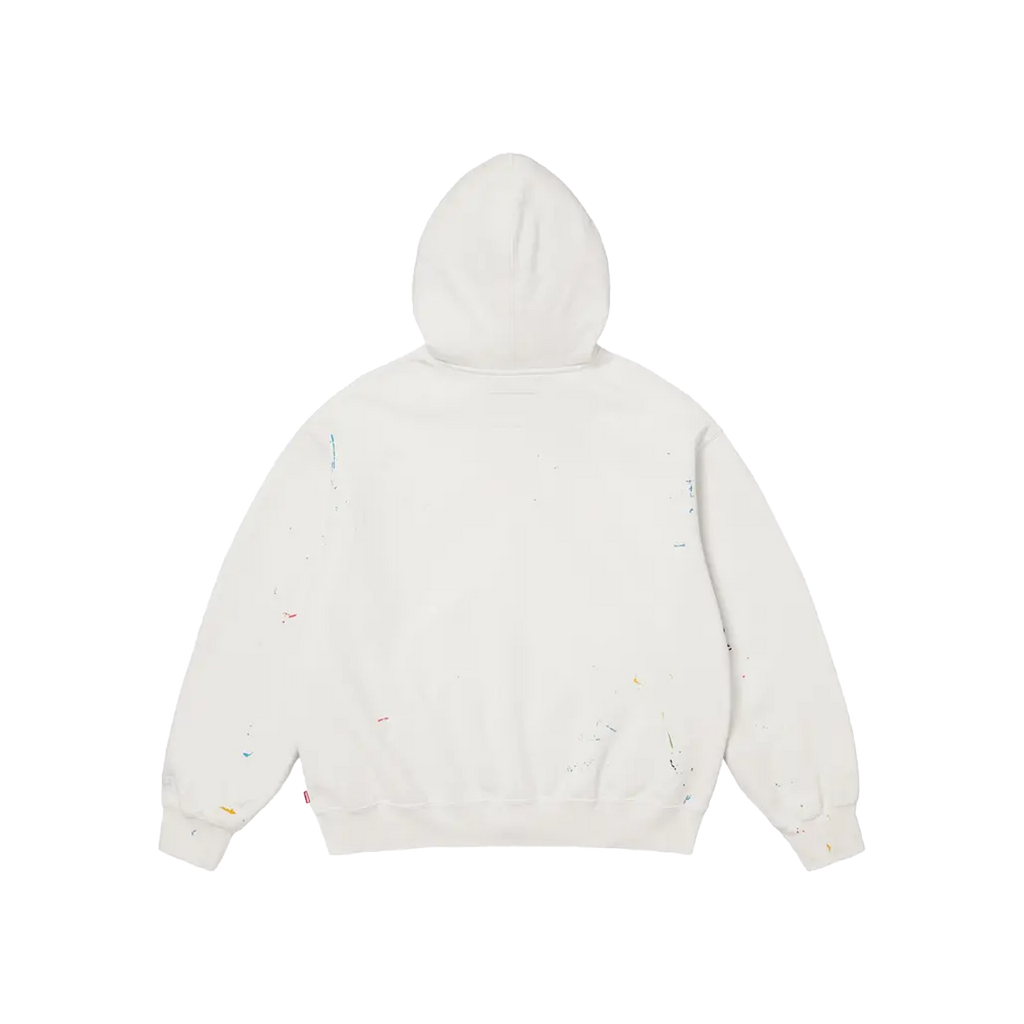 Supreme x MM6 Maison Margiela Box Logo Zip Up Hooded Sweatshirt