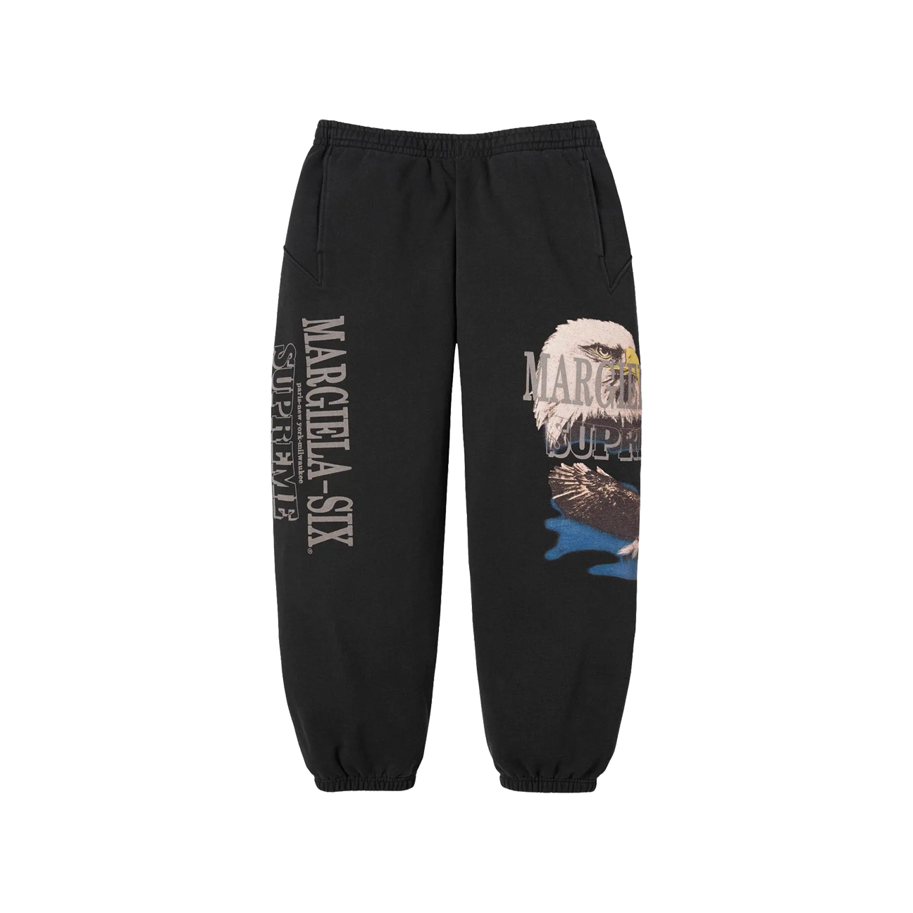 Supreme x MM6 Maison Margiela Eagle Sweatpant 'Black'