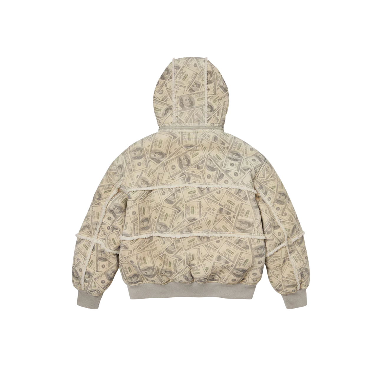 Supreme x MM6 Maison Margiela Hooded Shearling Bomber Jacket 'White'