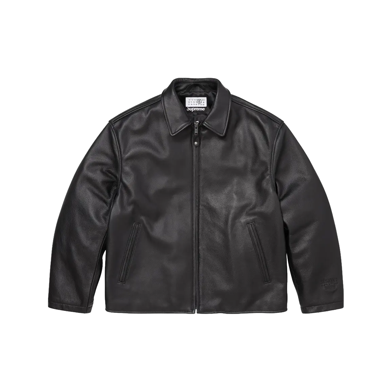 Supreme x MM6 Maison Margiela Schott Eagle Leather Jacket 'Black'