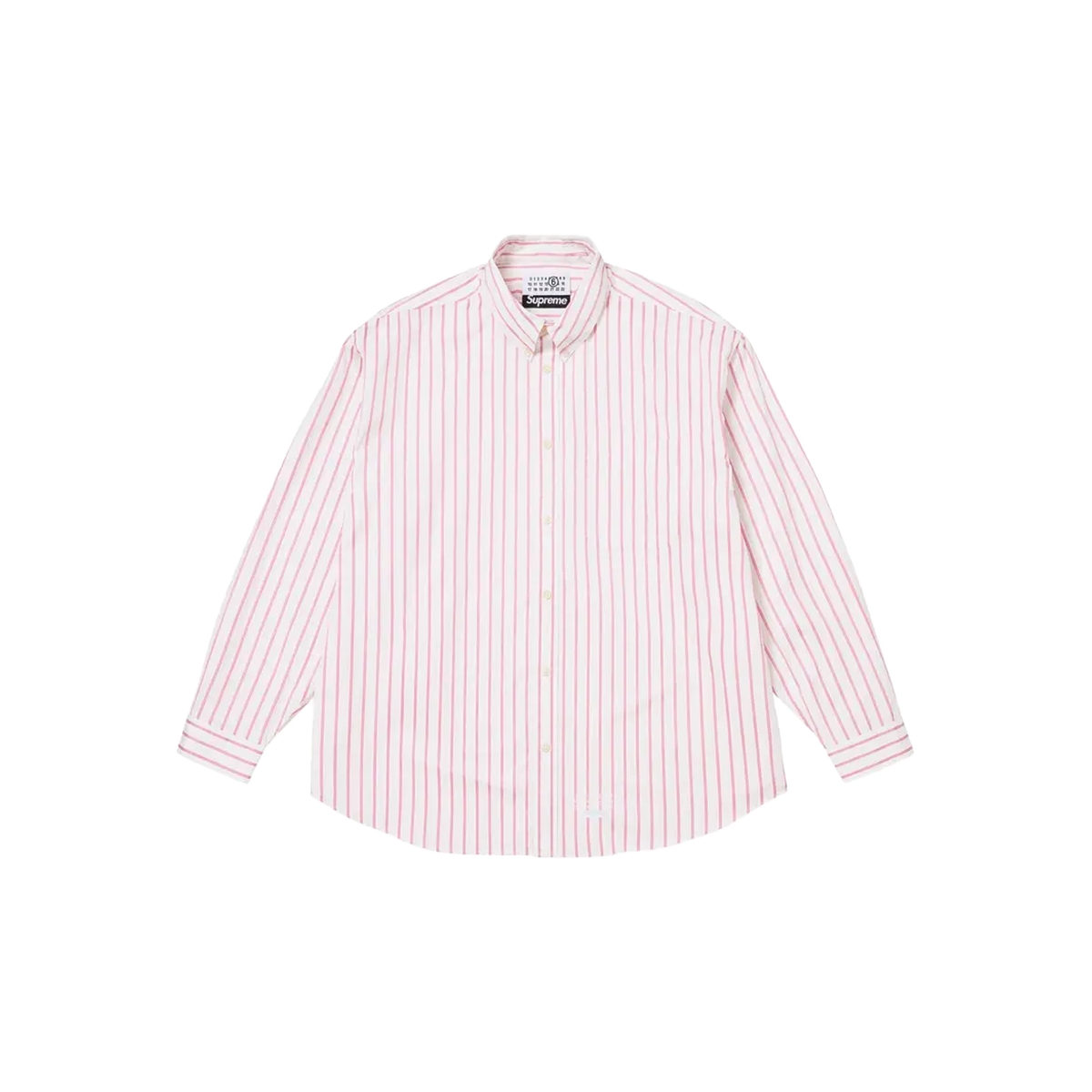 Supreme x MM6 Maison Margiela Stripe Shirt 'Pink'