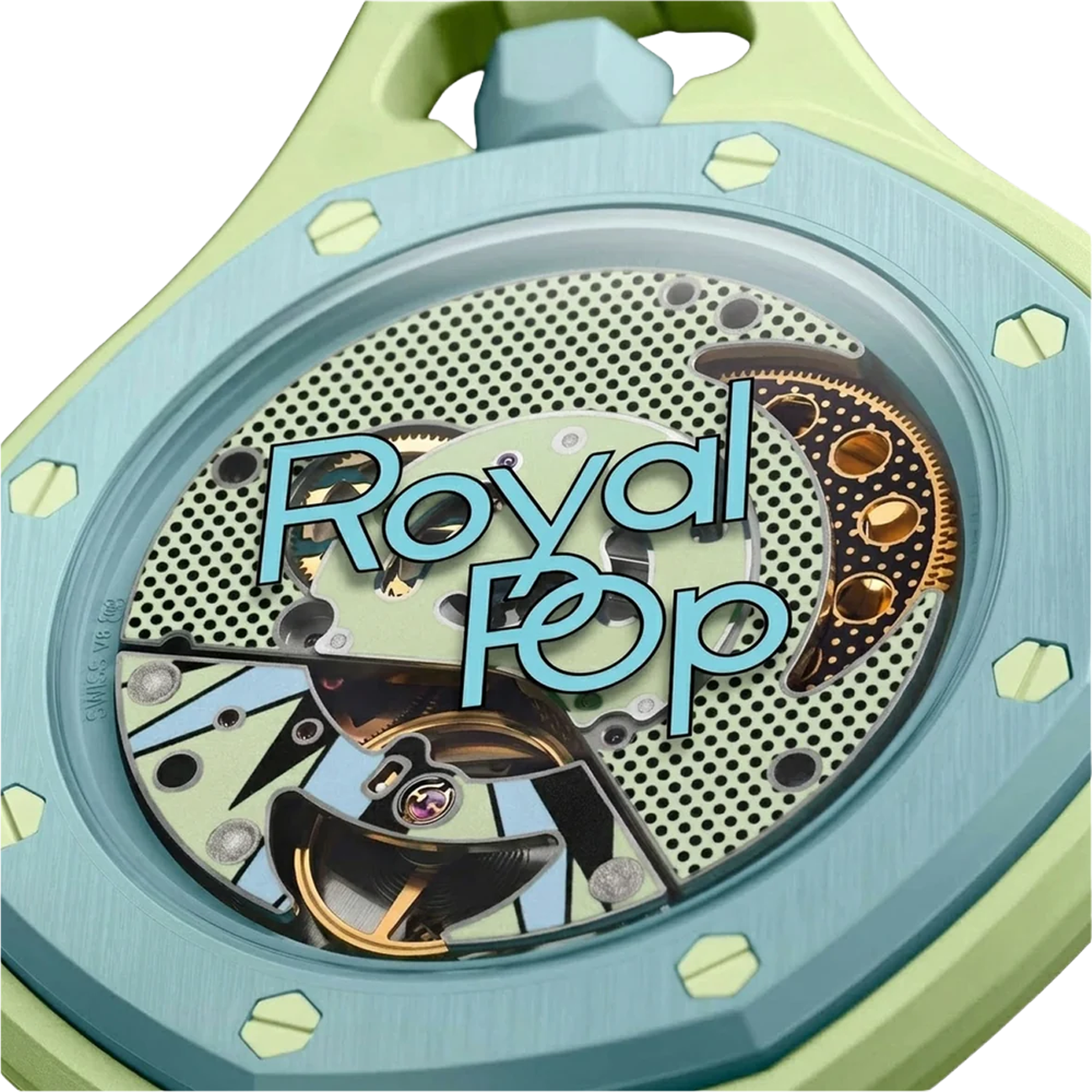 Swatch x Audemars Piguet Royal Pop Lépine 'Blaue Acht'