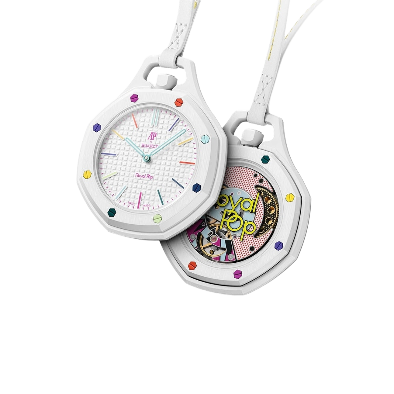 Swatch x Audemars Piguet Royal Pop Lépine 'Huit Blanc'