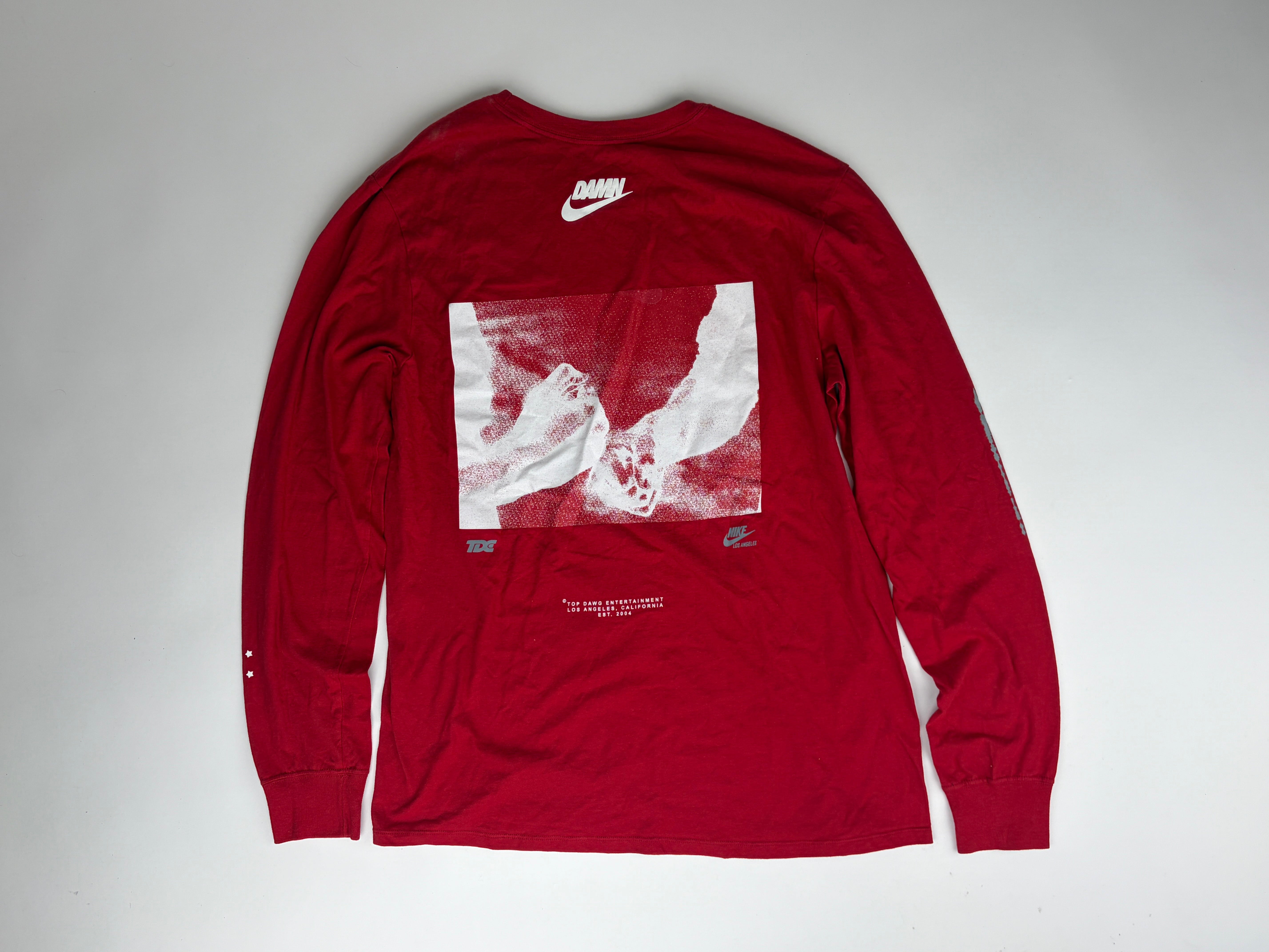 TDE x Nike Swoosh Long Sleeve TDE - Size L (ARCHIVE)