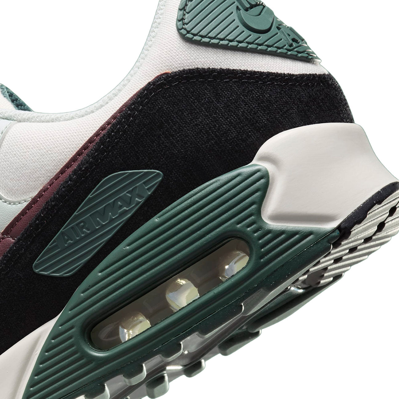 Nike Air Max 90 'Burgundy Crush Vintage Green'