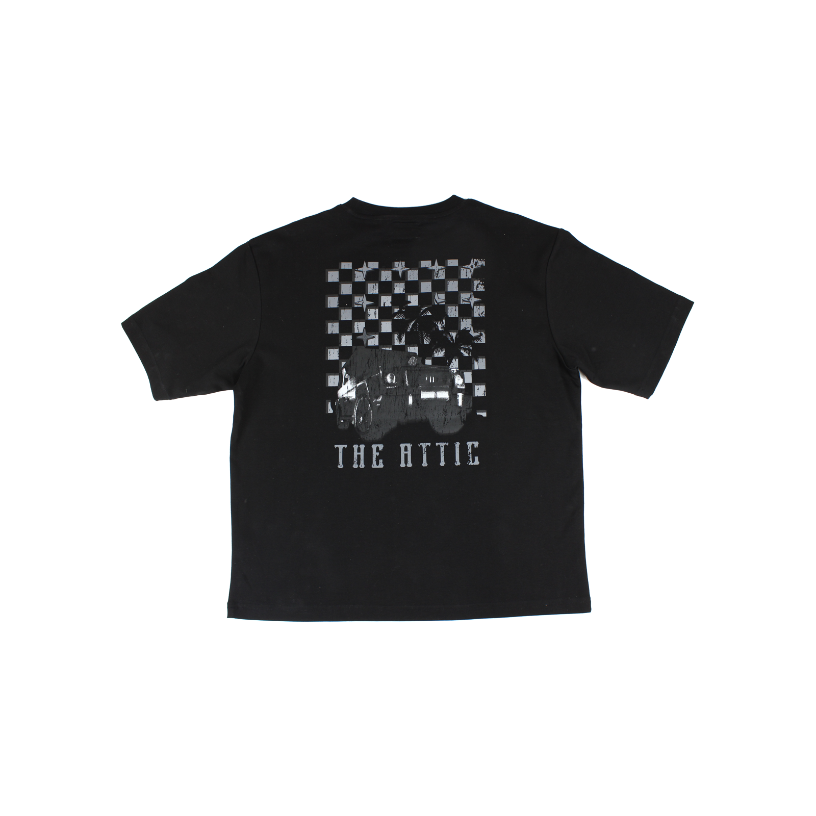 The Attic Truck Tee 'Black'