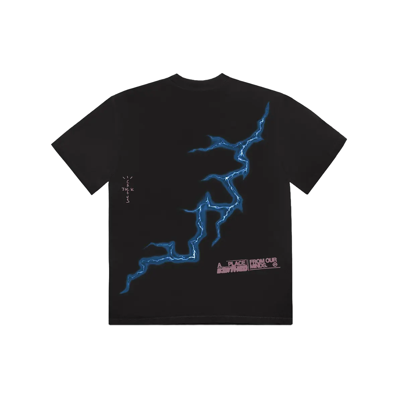 Travis Scott Cactus Jack For Fragment Danger Tee 'Washed Black' photo 2