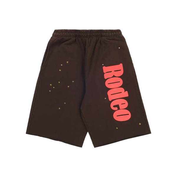 Travis Scott Cactus Jack x Sp5der Days Before Rodeo Shorts 'Brown