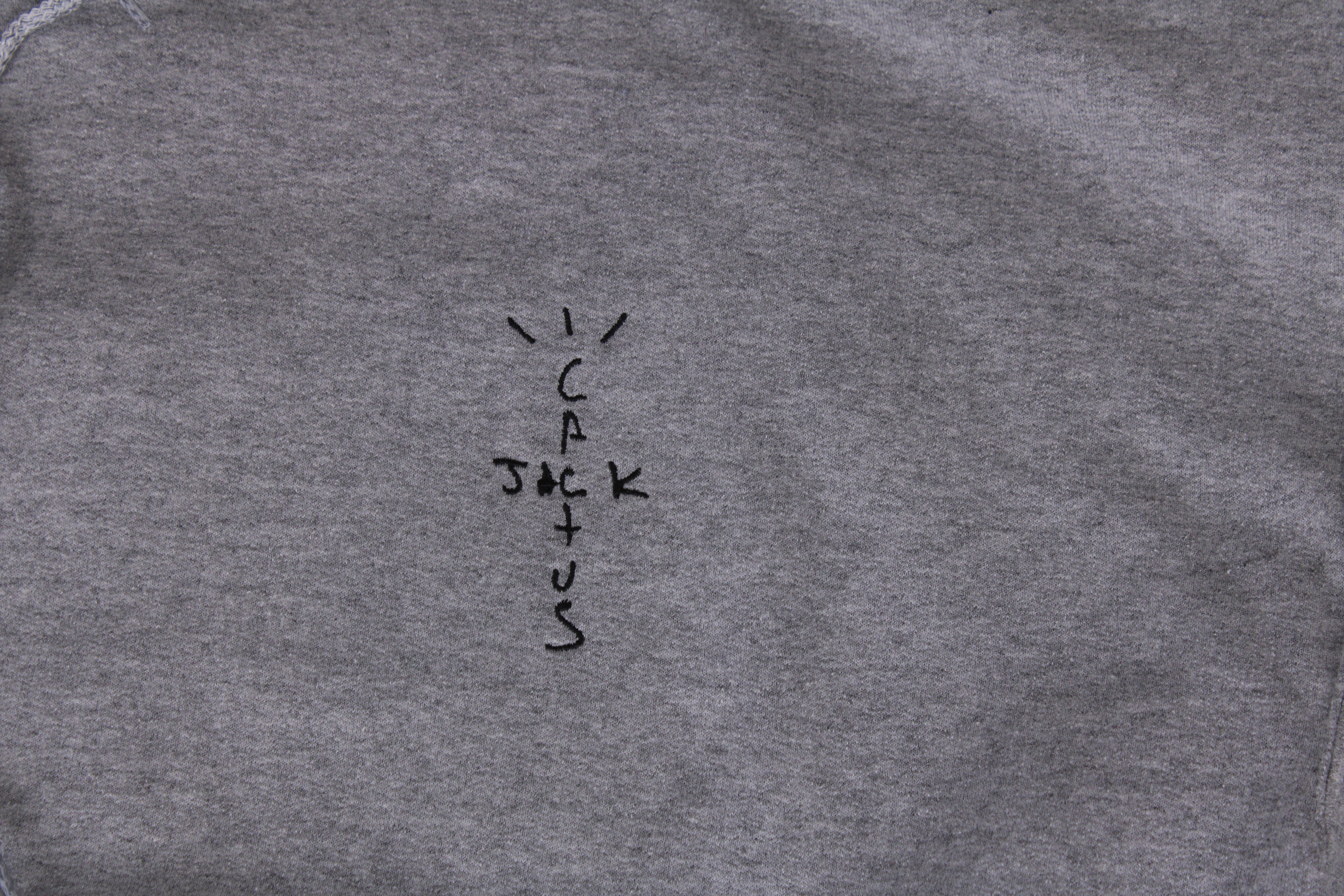 Travis Scott CJ Astro Hoodie 'Washed Grey' - Size M (ARCHIVE)