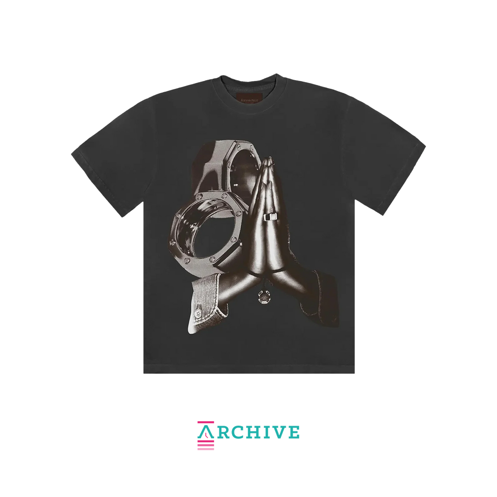 Travis Scott CJ x Audemars Piguet Collage Tee 'Black' - Size L (ARCHIVE)-9579815764298-The Attic