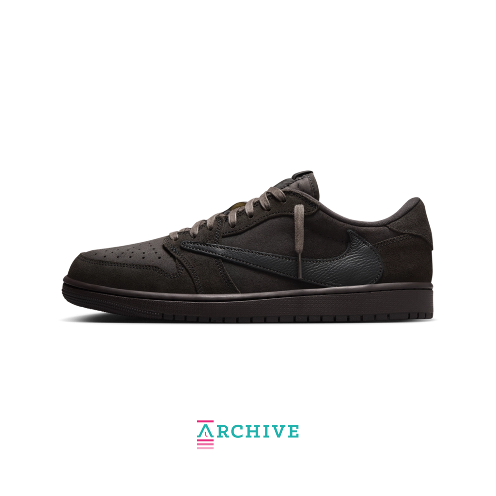 Travis Scott x Air Jordan 1 Low OG 'Velvet Brown' - Size 40.5 (ARCHIVE)-10066044158282-The Attic