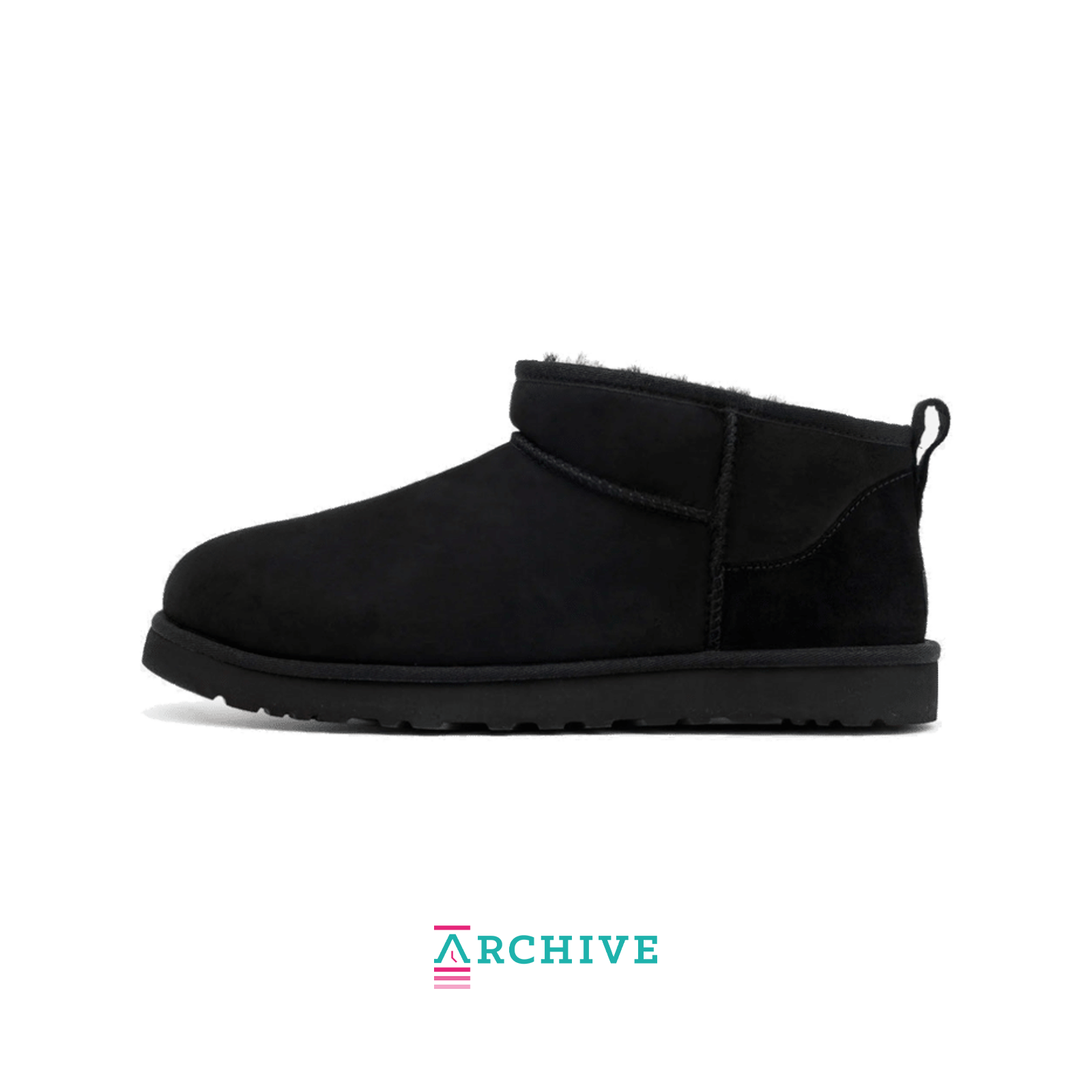 UGG Ultra Mini Sheepskin Boots 'Black' (Women's)- Size 36 (ARCHIVE)